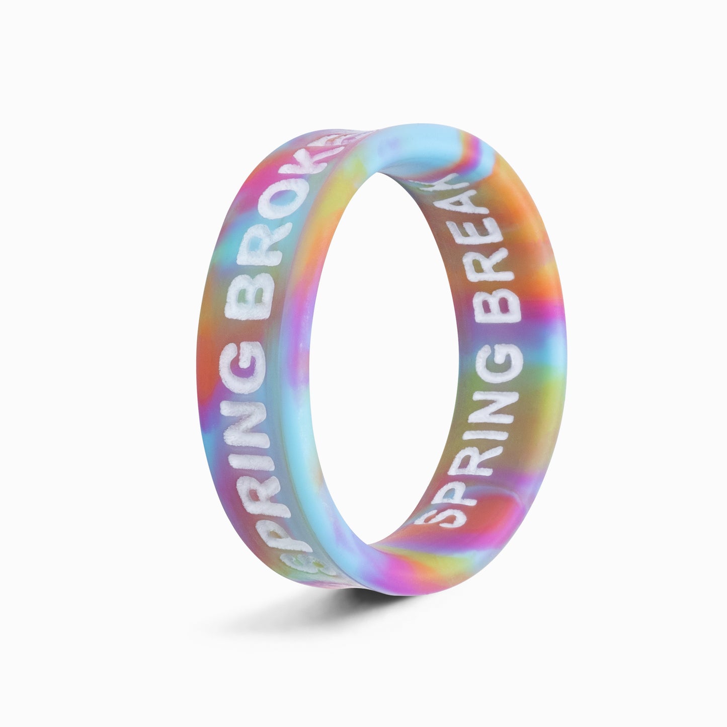 Flip Reversible spring break / spring broke ring