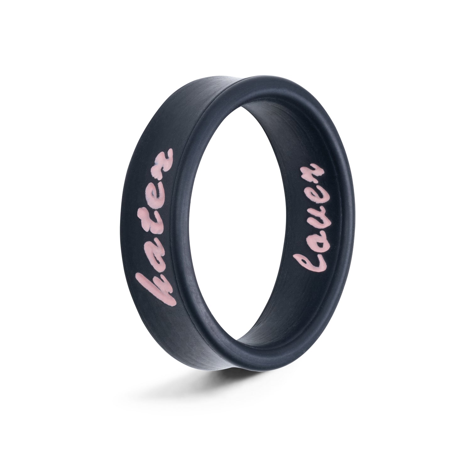 Flip Reversible lover / hater ring