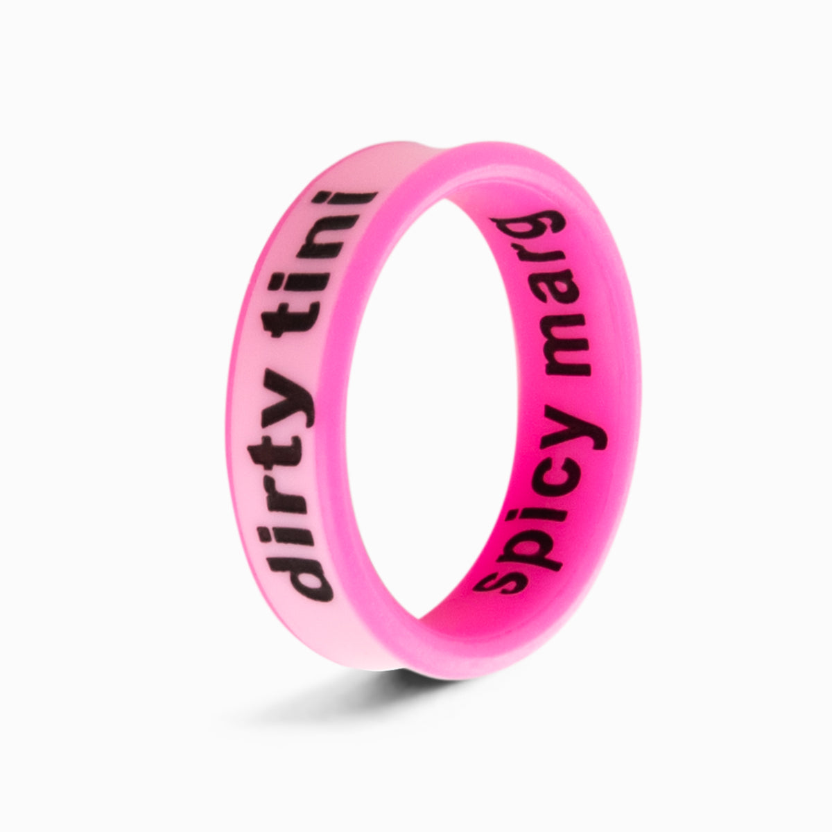 Flip Reversible spicy marg / dirty tini ring