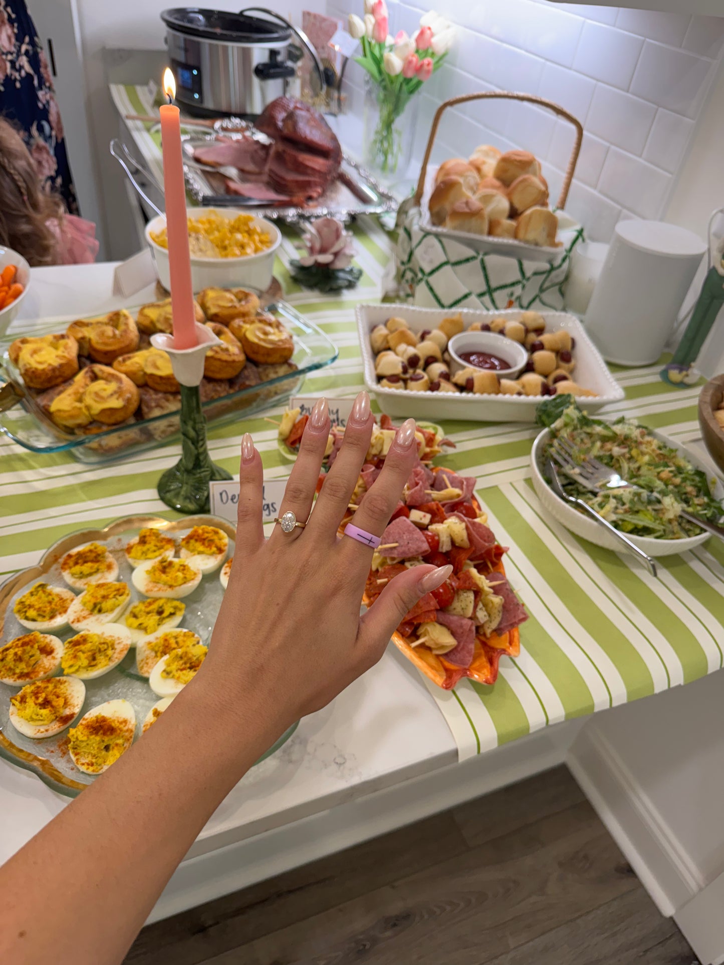 Flip cross / blessed ring