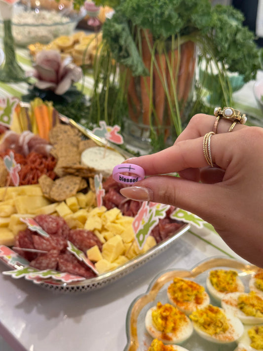 Flip cross / blessed ring