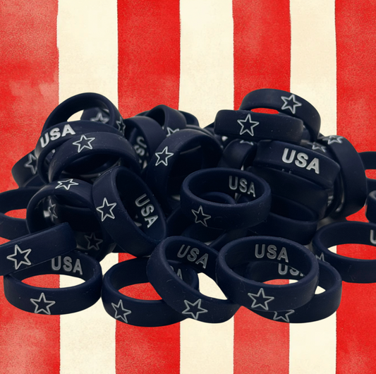Flip Reversible Navy star / USA ring