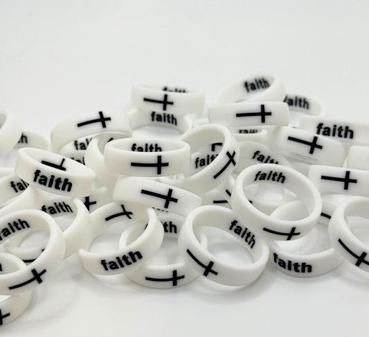 Flip cross / faith Ring