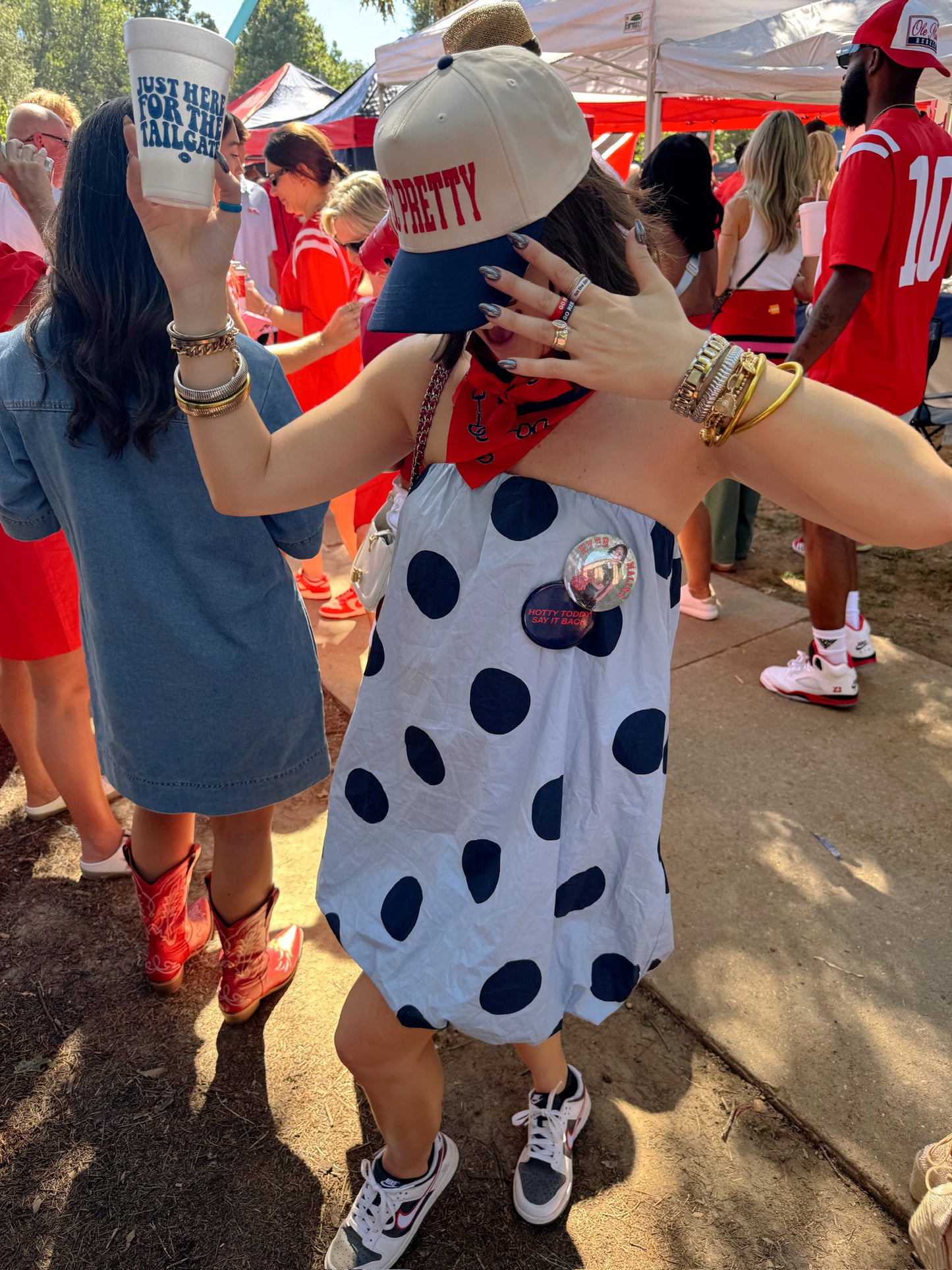 Flip Reversible GO REBS / HYDR Red & White Ring