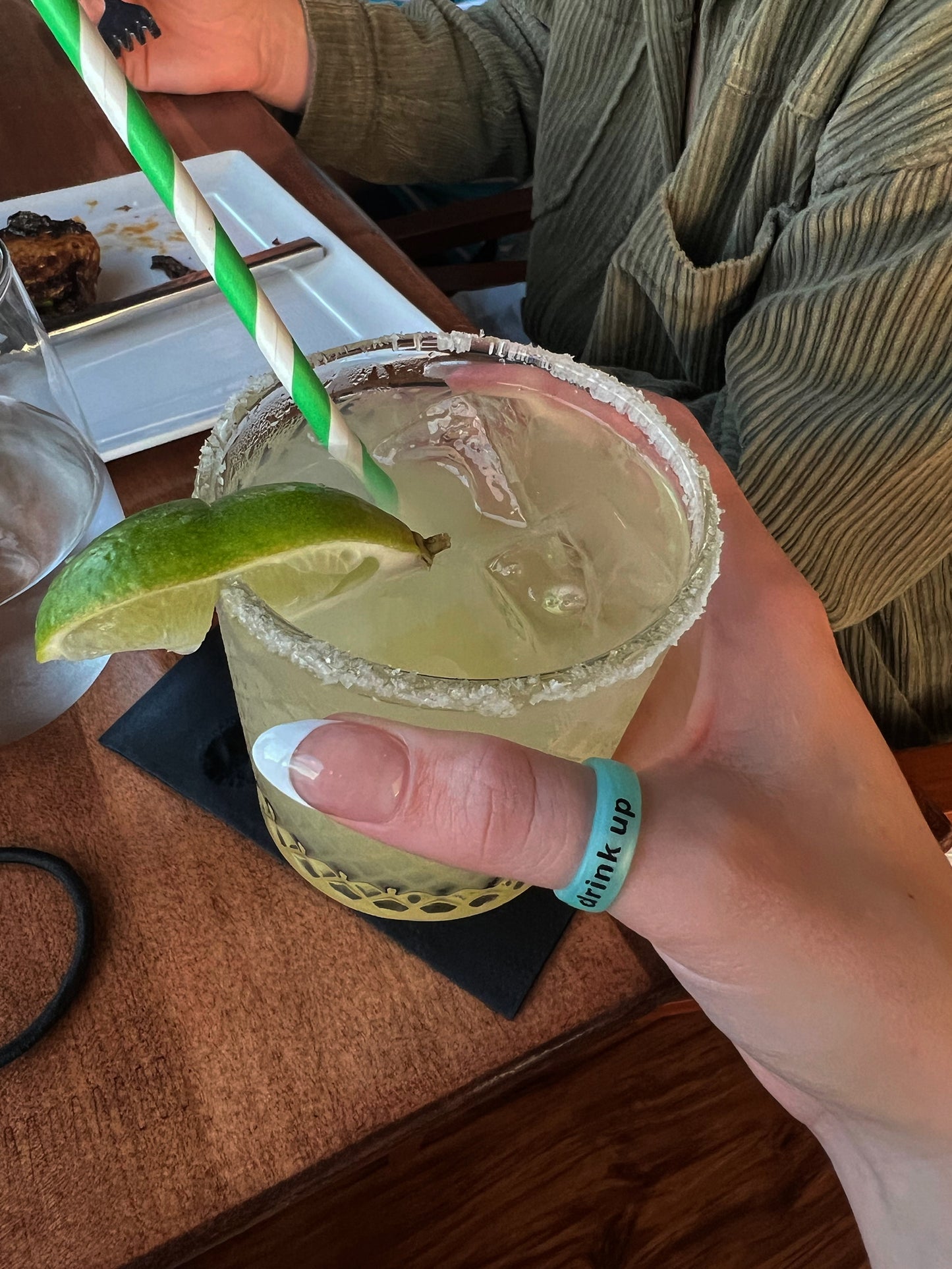 Flip Reversible drink up / hungover turquoise Rings
