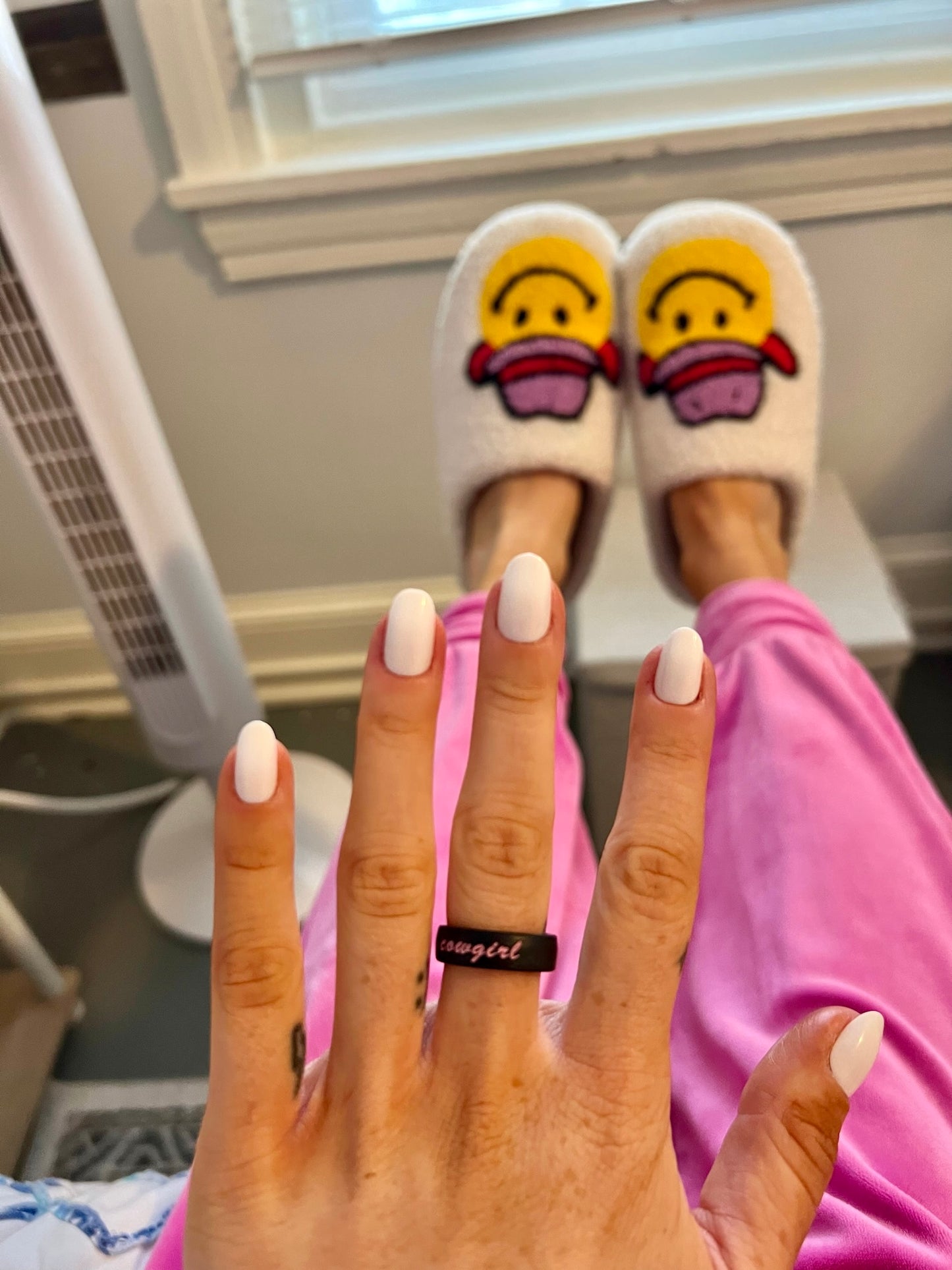 Flip Reversible cowgirl / yeehaw ring