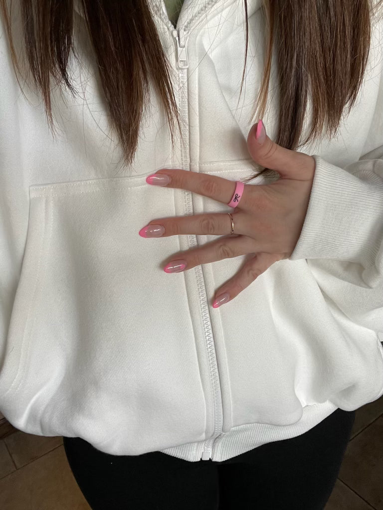 Flip Reversible bow / j'adore ring