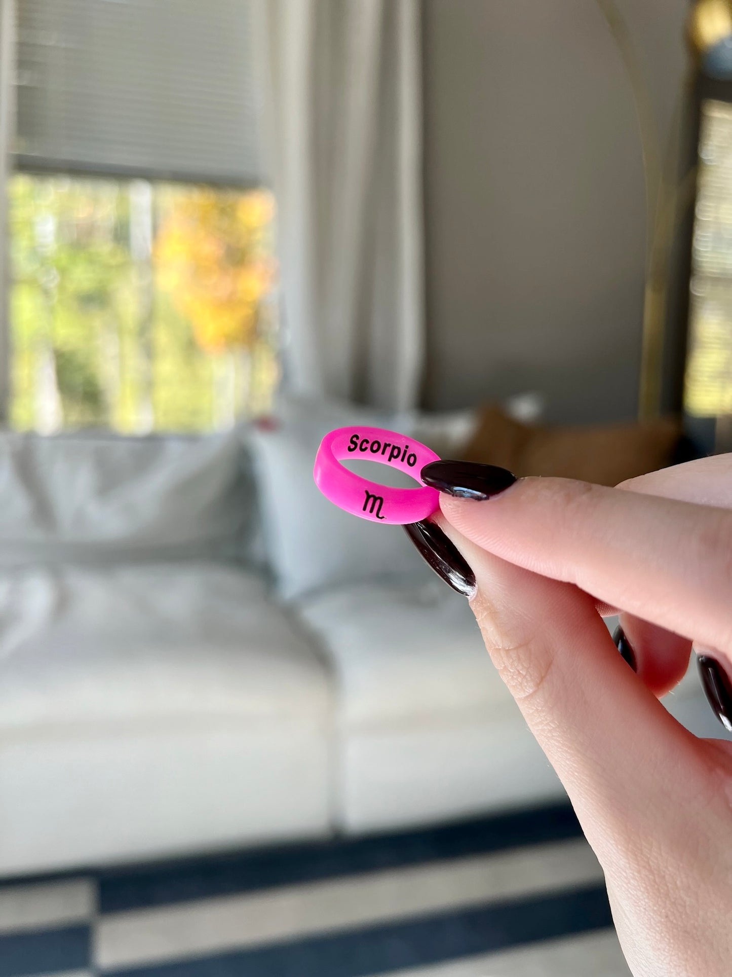 Flip Reversible Scorpio Ring