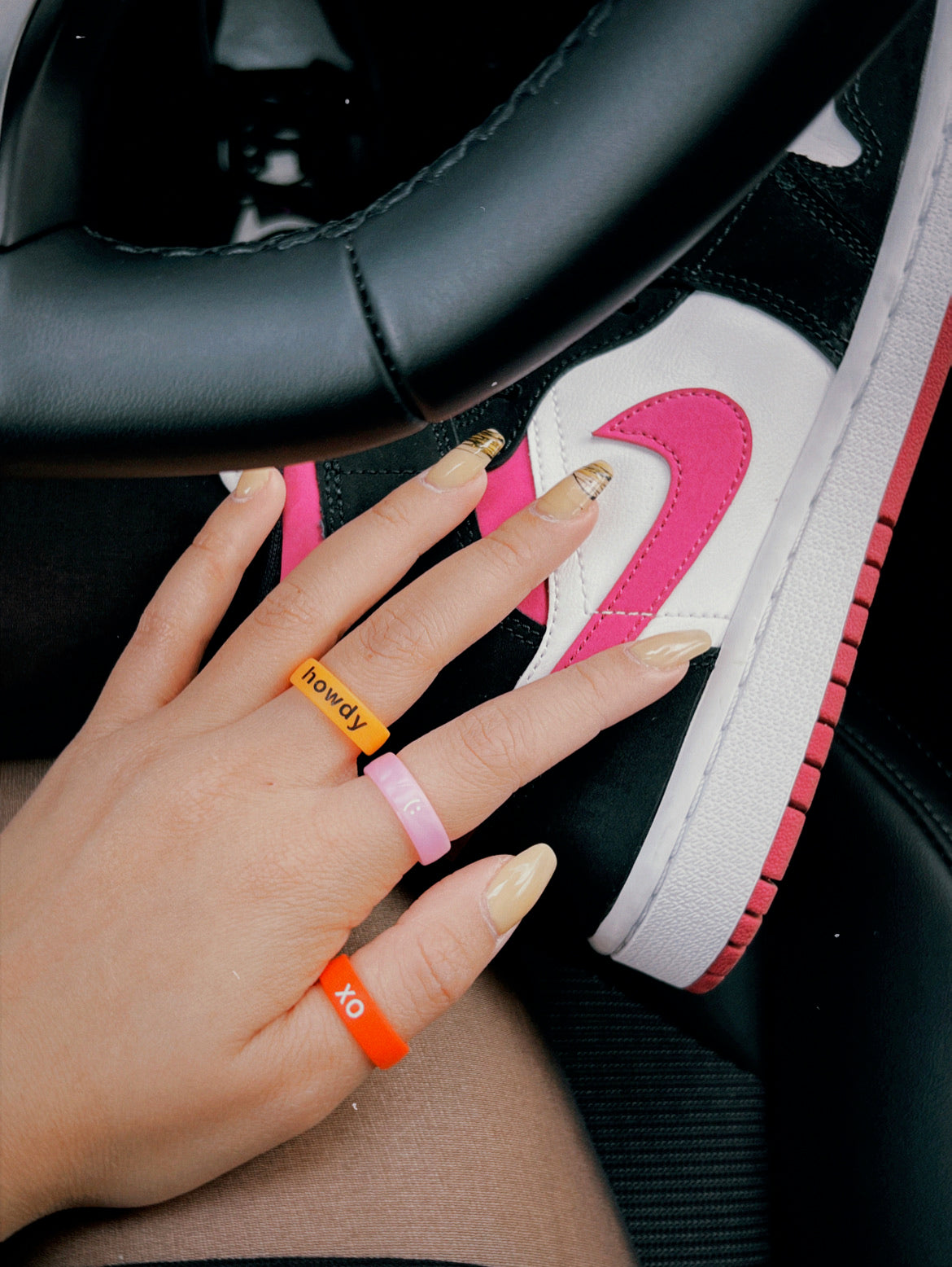 Flip Reversible howdy / y'all Ring