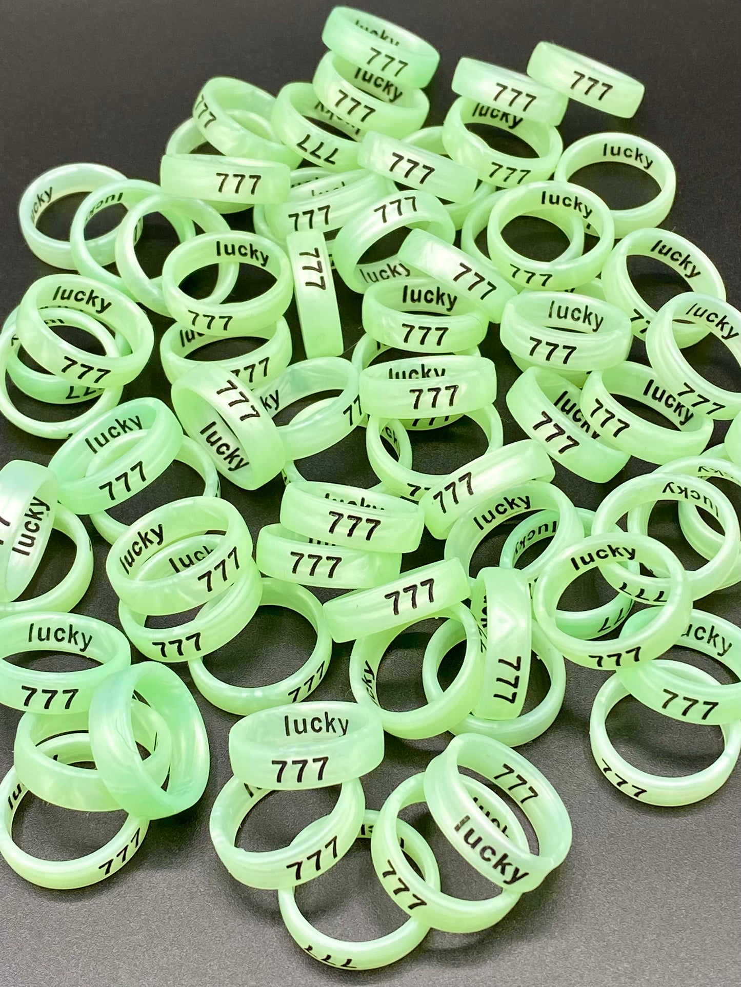 Flip Angel Numbers 777 / lucky Ring