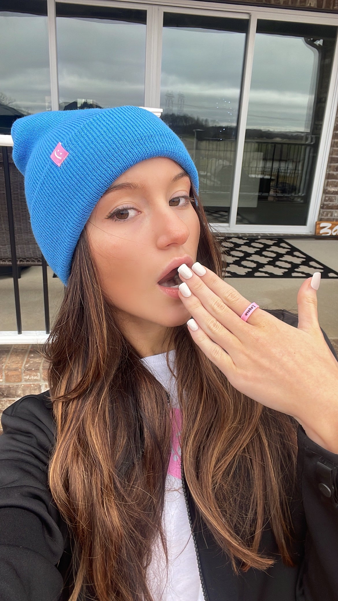 Flip Reversible bow / j'adore ring