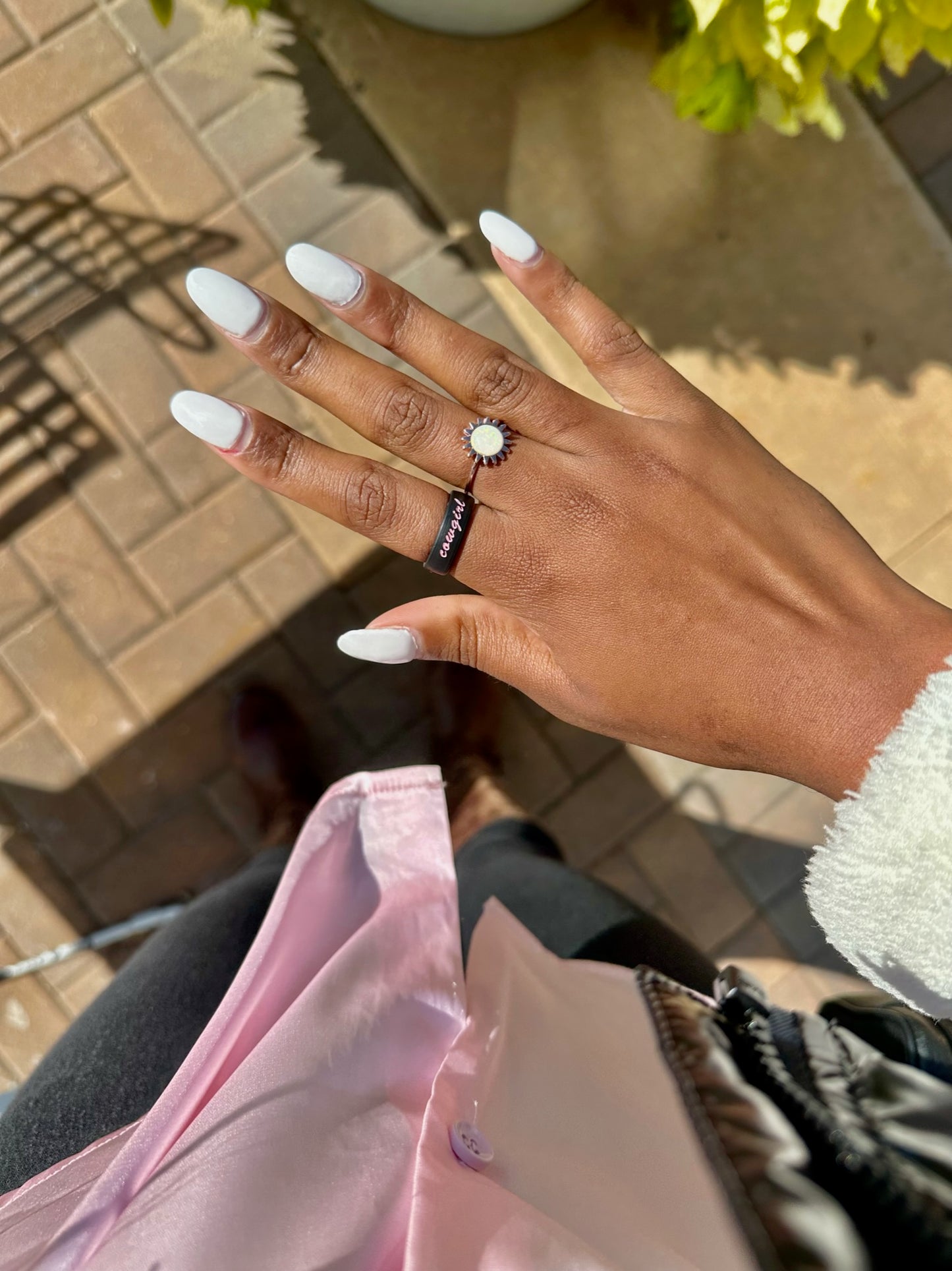 Flip Reversible cowgirl / yeehaw ring