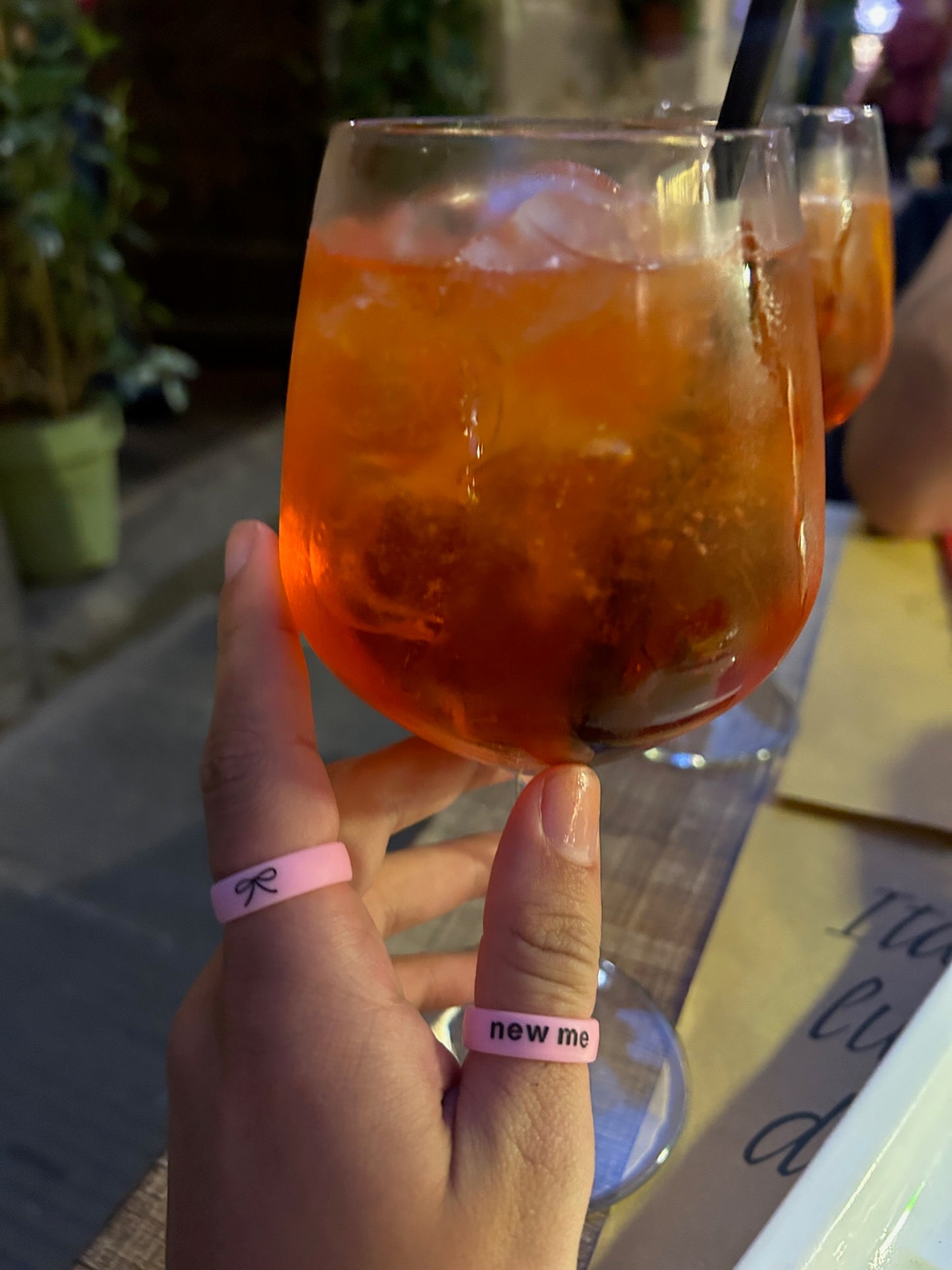 Flip Reversible bow / j'adore ring