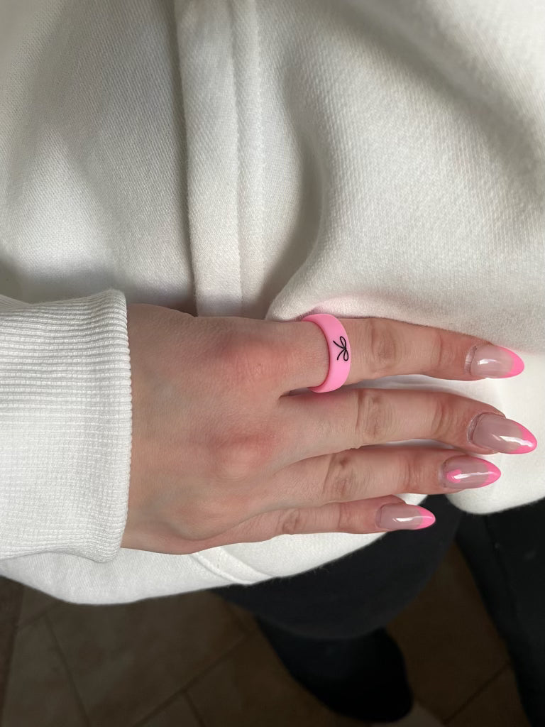 Flip Reversible bow / j'adore ring