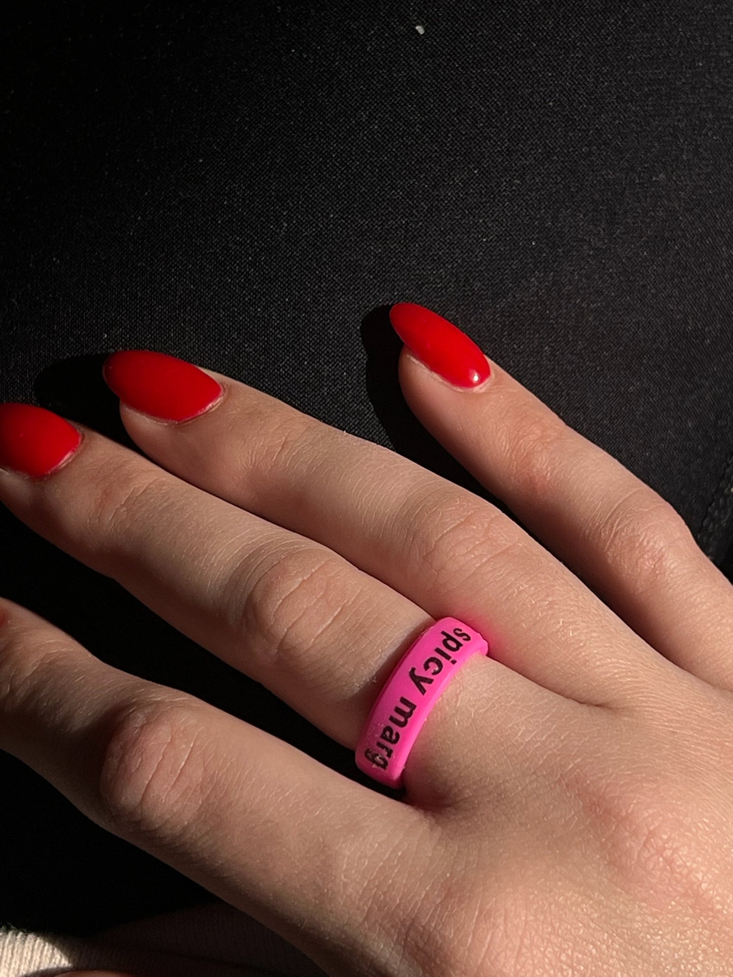 Flip Reversible spicy marg / dirty tini ring