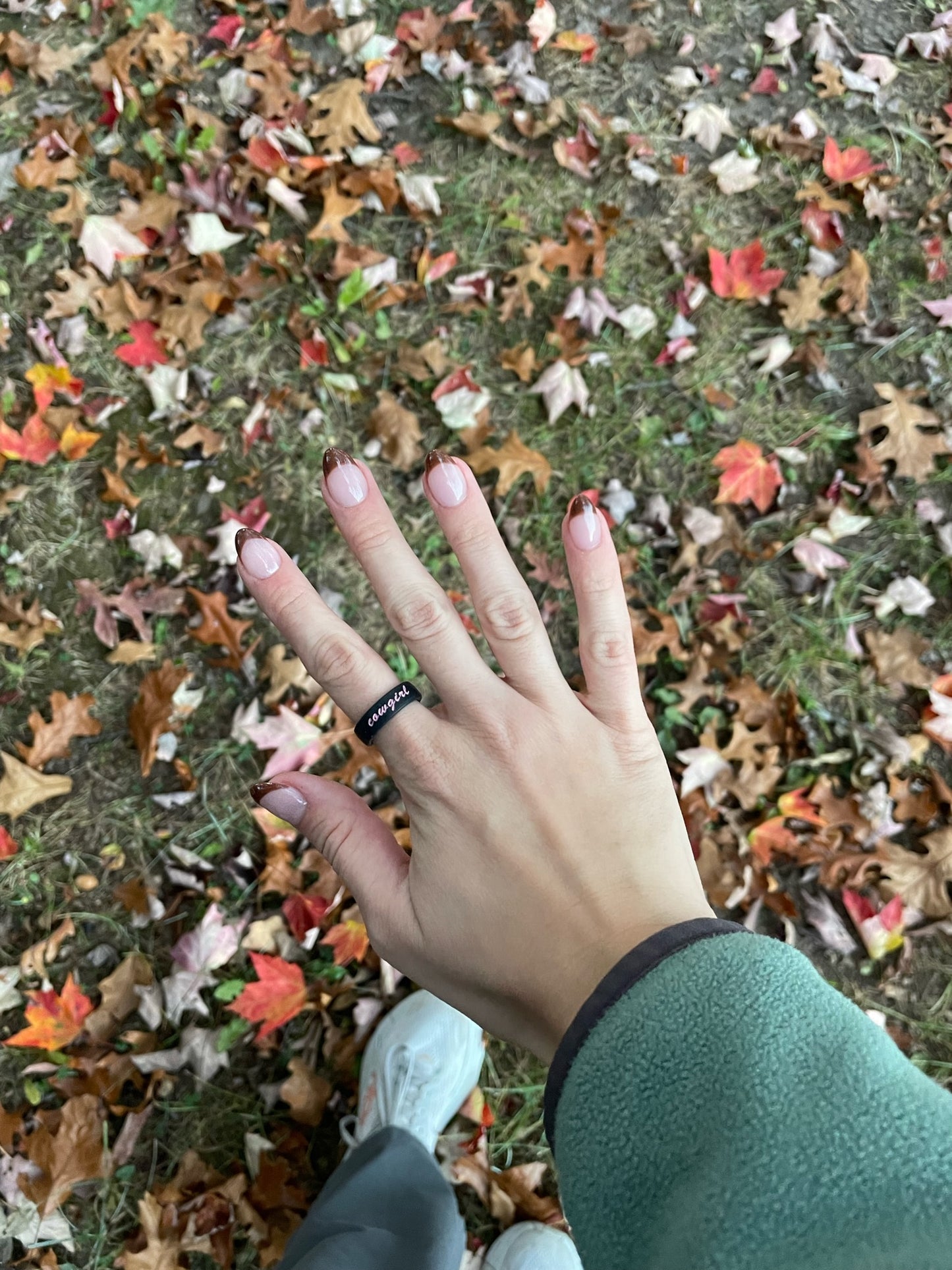 Flip Reversible cowgirl / yeehaw ring