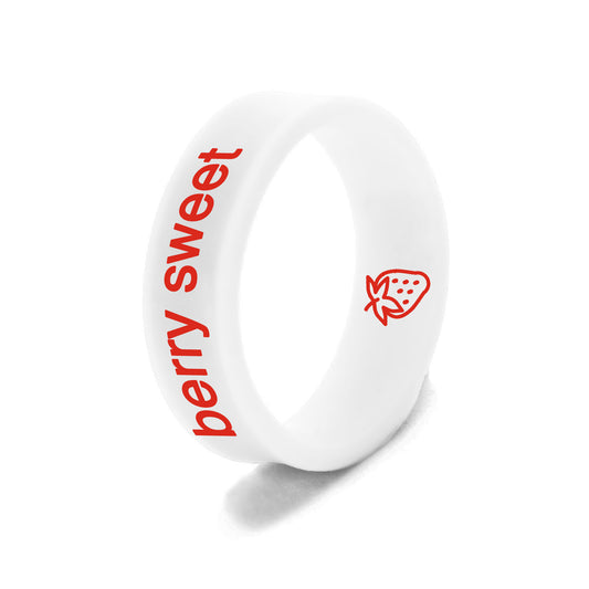Flip Reversible strawberry / berry sweet ring