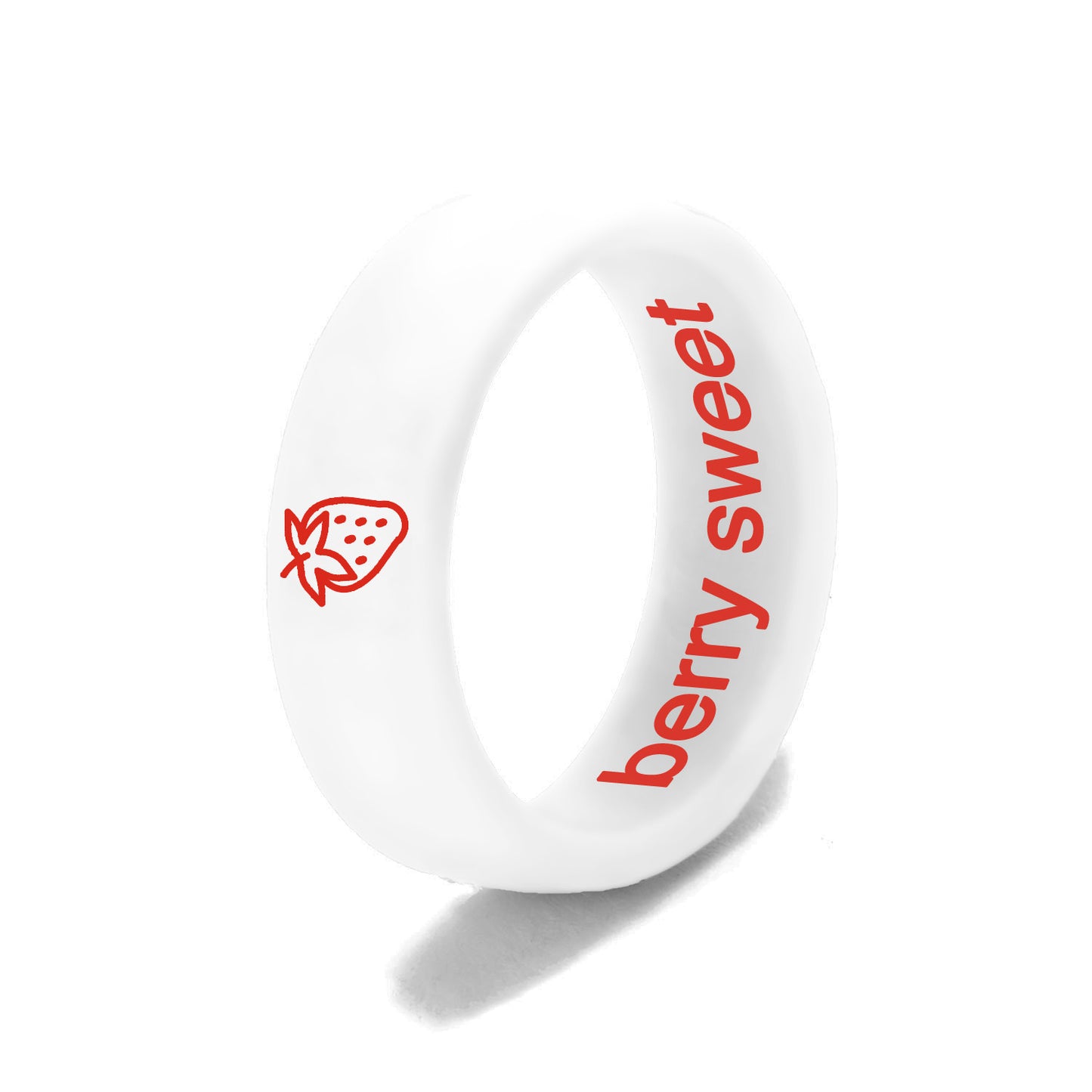 Flip Reversible strawberry / berry sweet ring