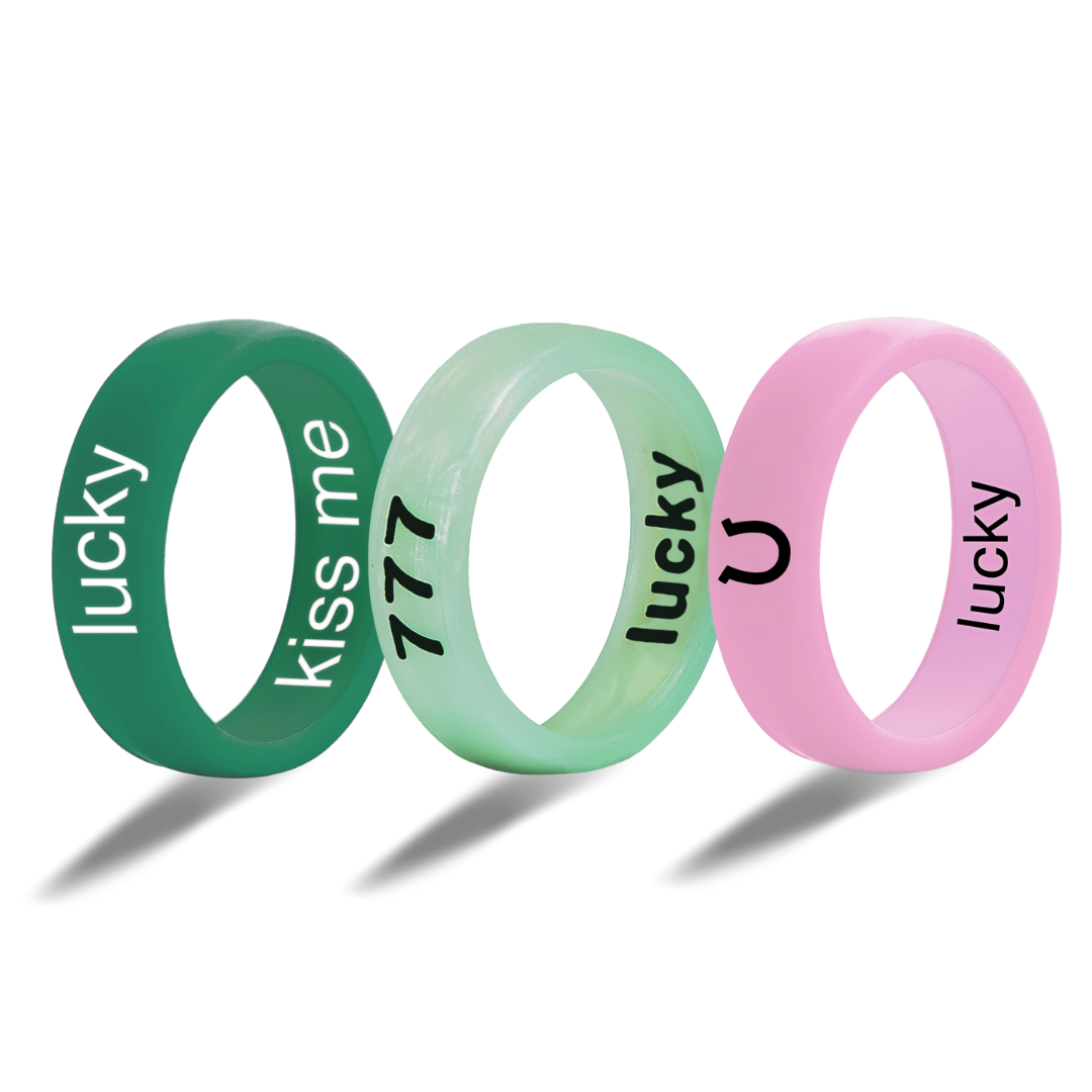 Flip good luck ring 3 Pack Rings