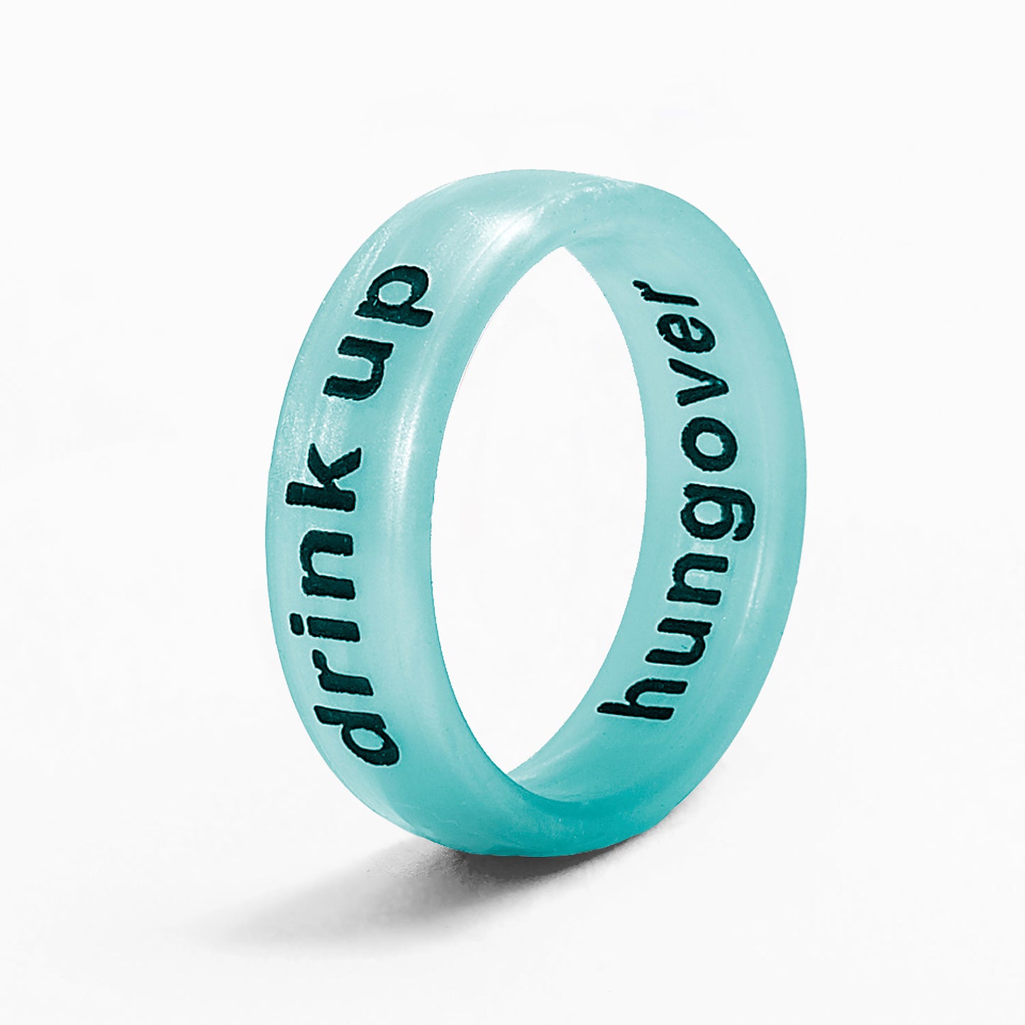 Flip Reversible drink up / hungover turquoise Rings