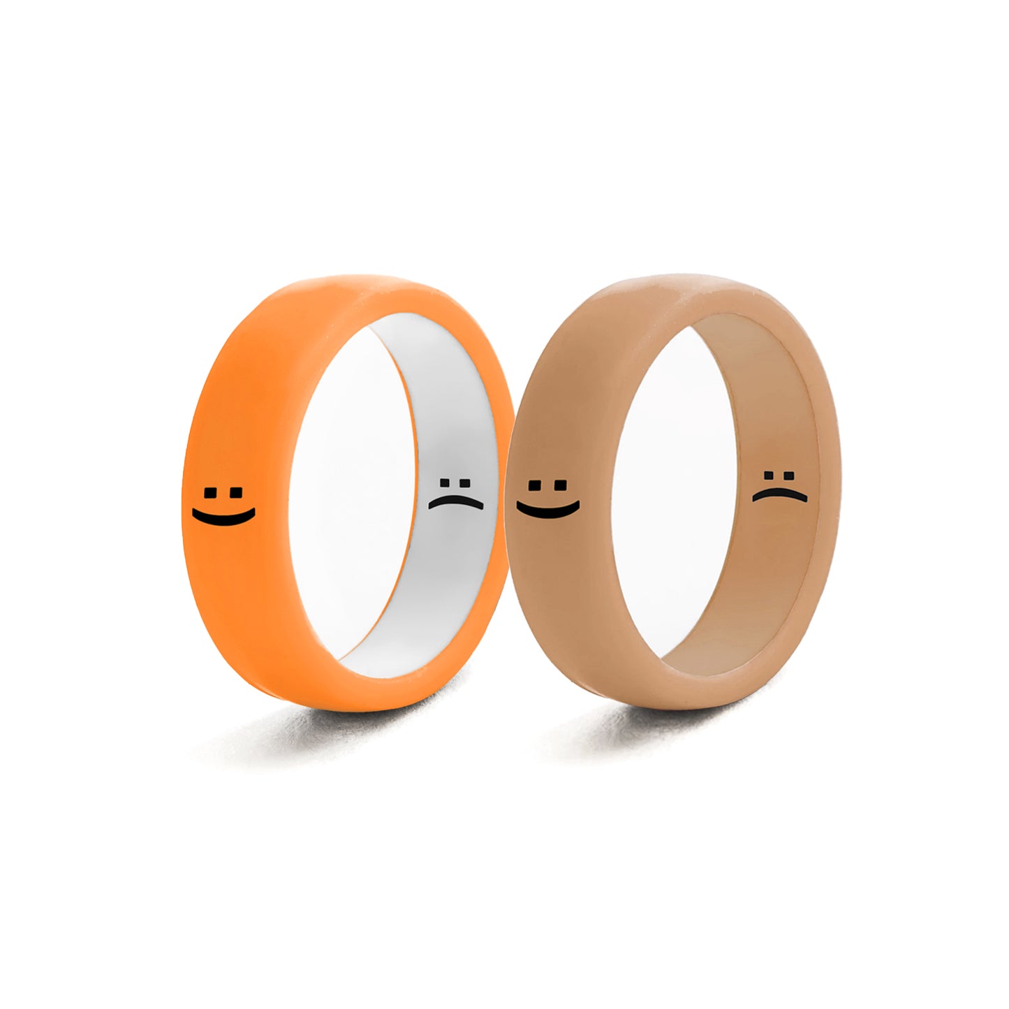 Flip Reversible smile rings 2pack oi