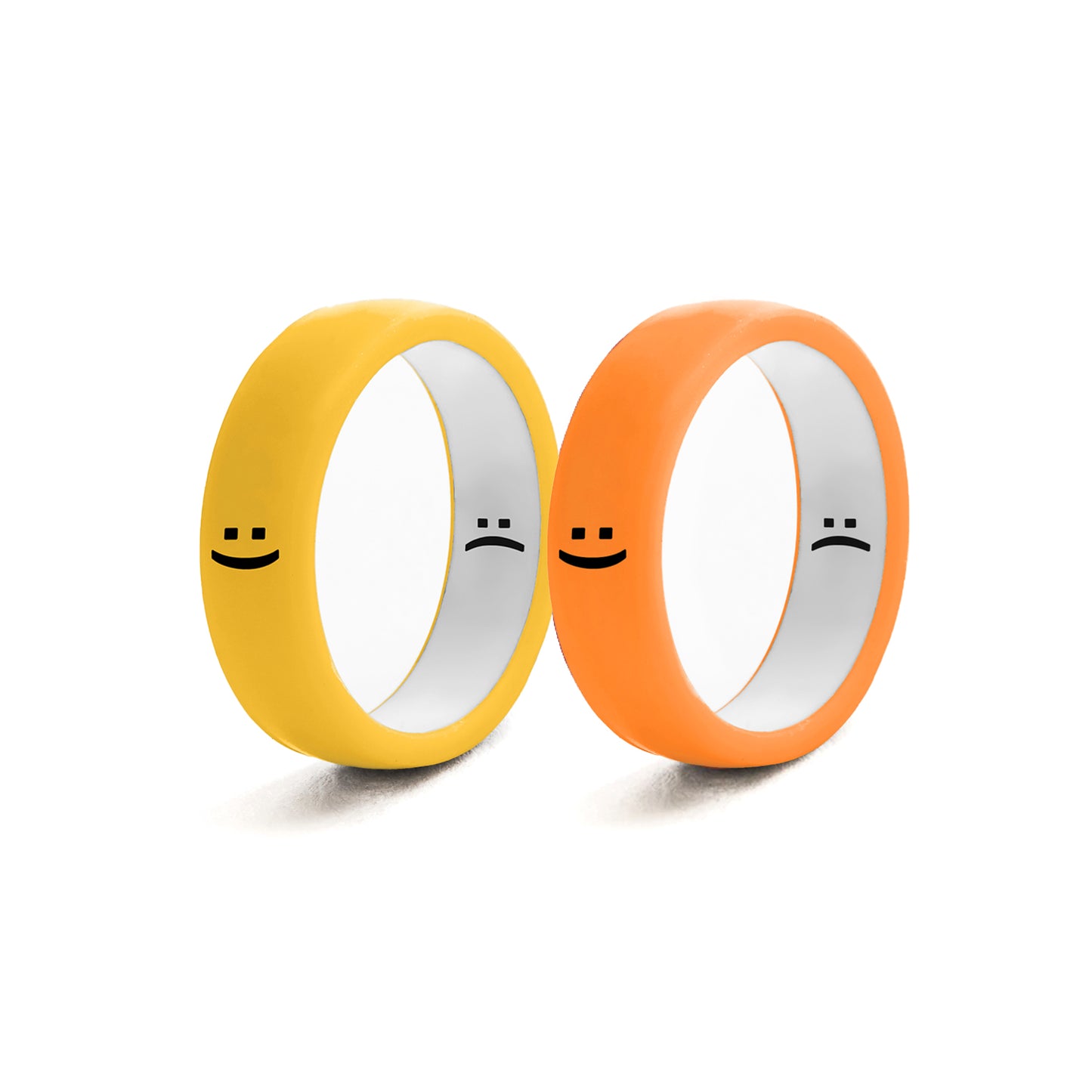 Flip Reversible smile rings 2pack yo
