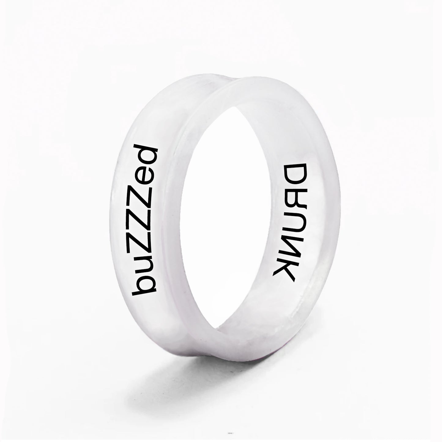 Flip Reversible DRUNK / Buzzed Ring