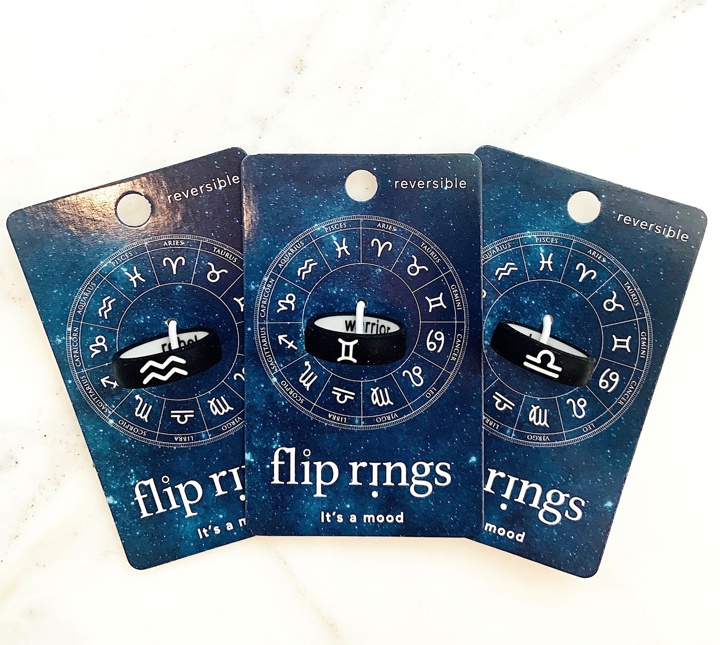 Flip Reversible Libra / Dreamer Ring