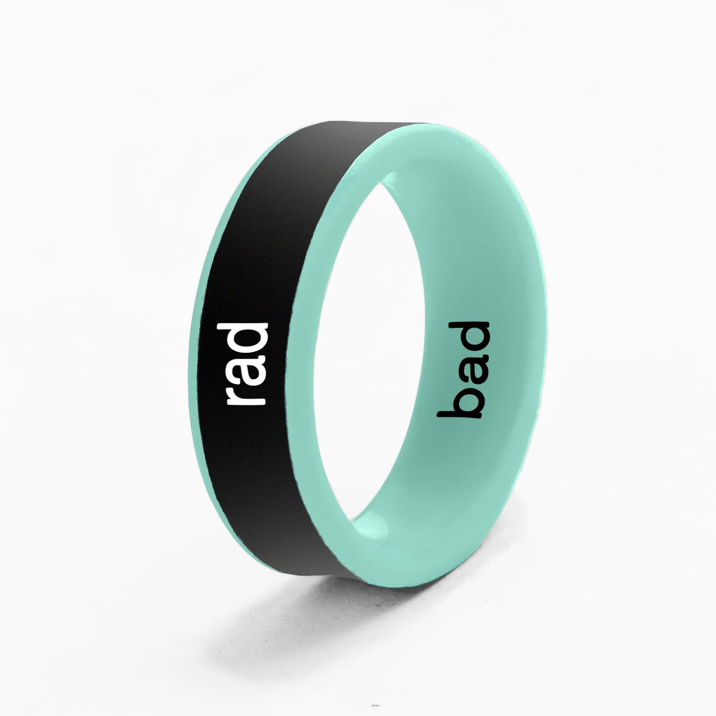 Flip Reversible bad / rad Ring