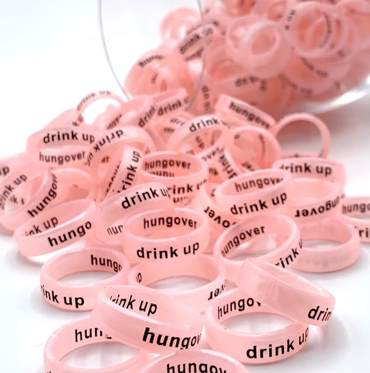 Flip Reversible drink up / hungover 3-pack Rings