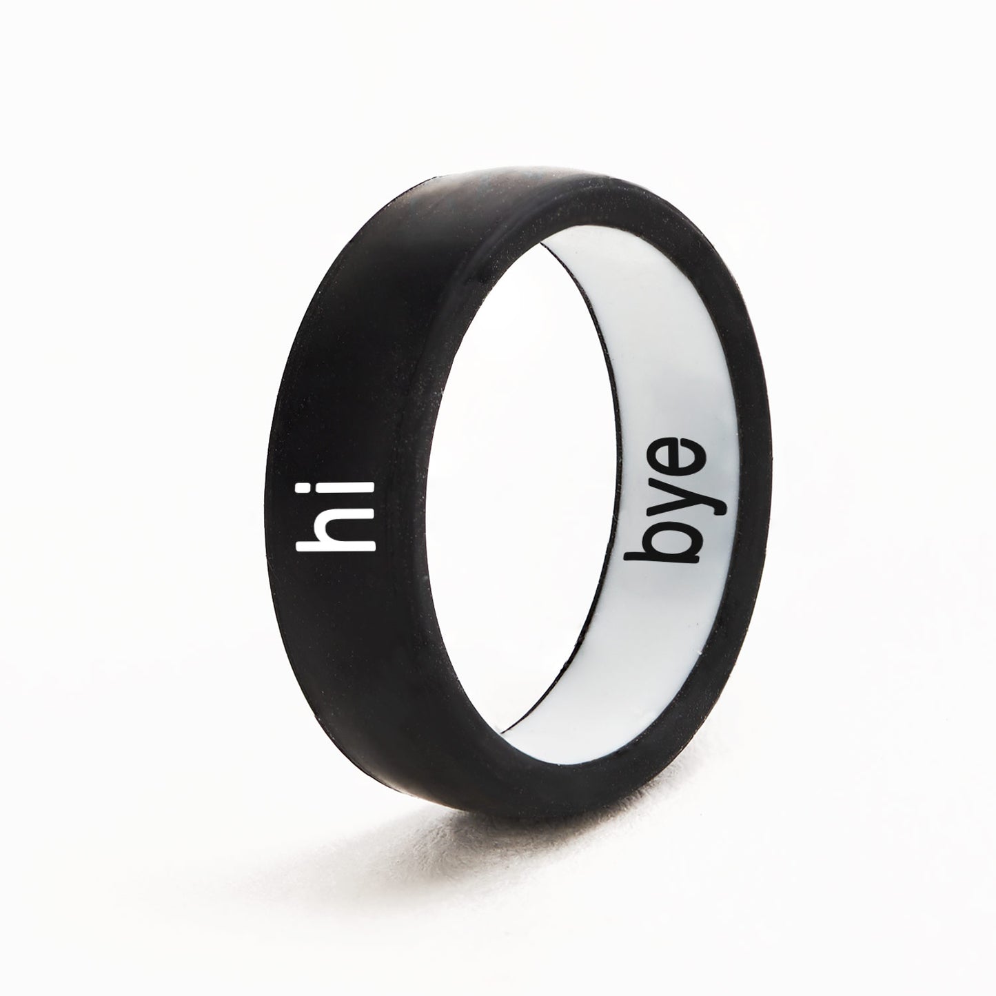 Flip Reversible hi / bye Ring