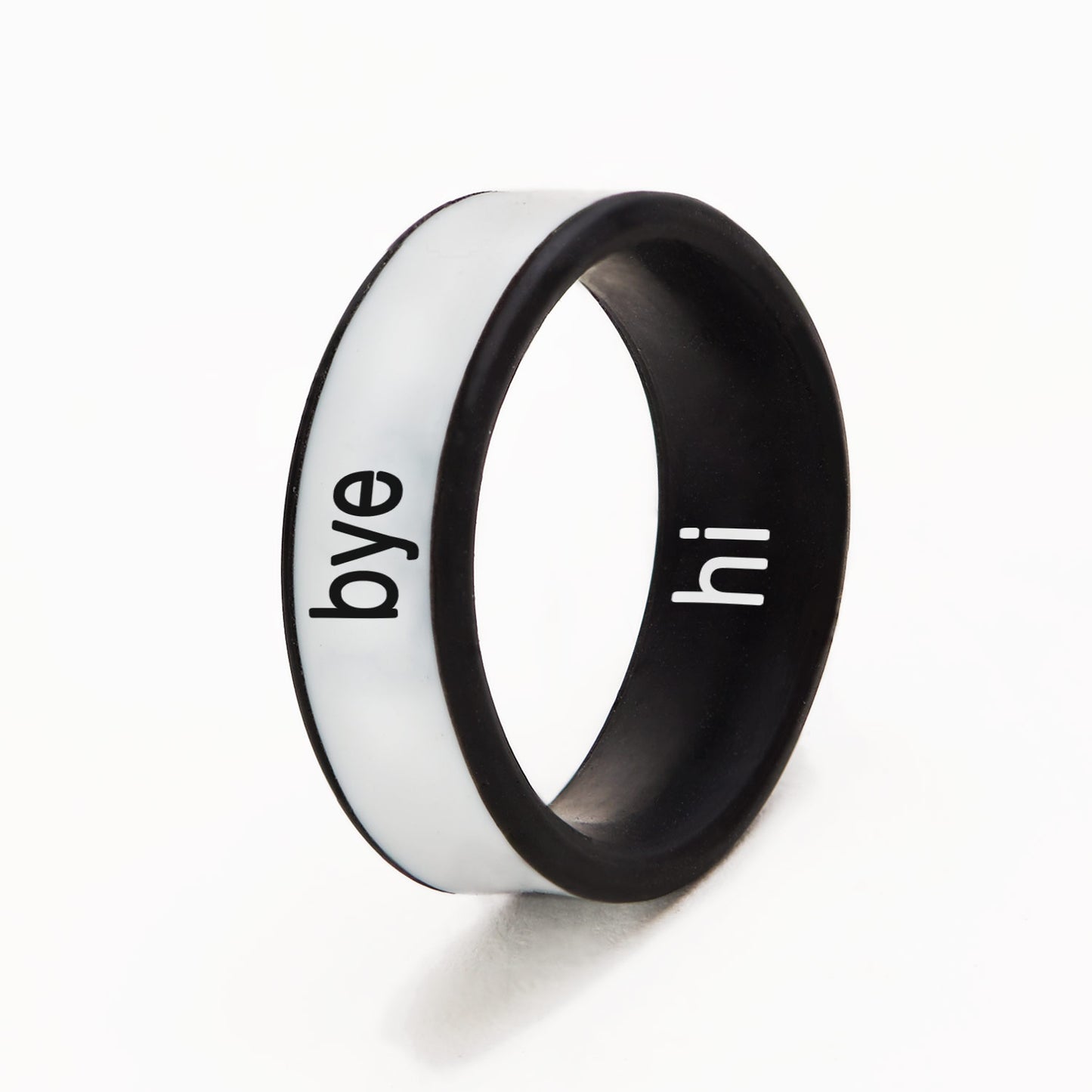 Flip Reversible hi / bye Ring