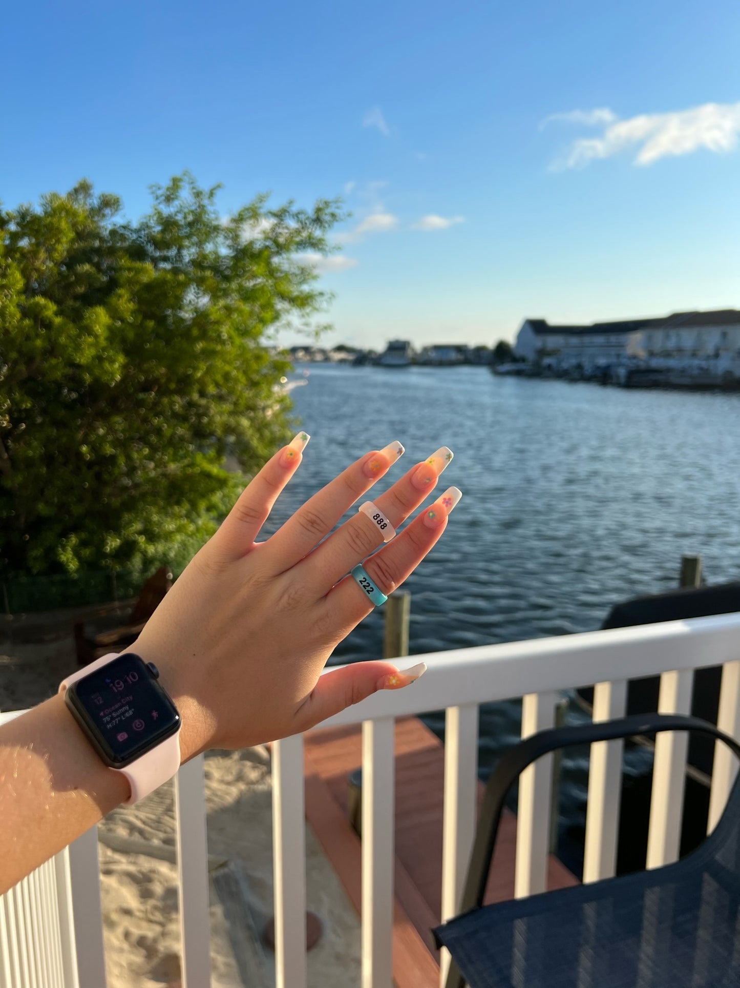 Flip Angel Numbers 888 / balance Ring