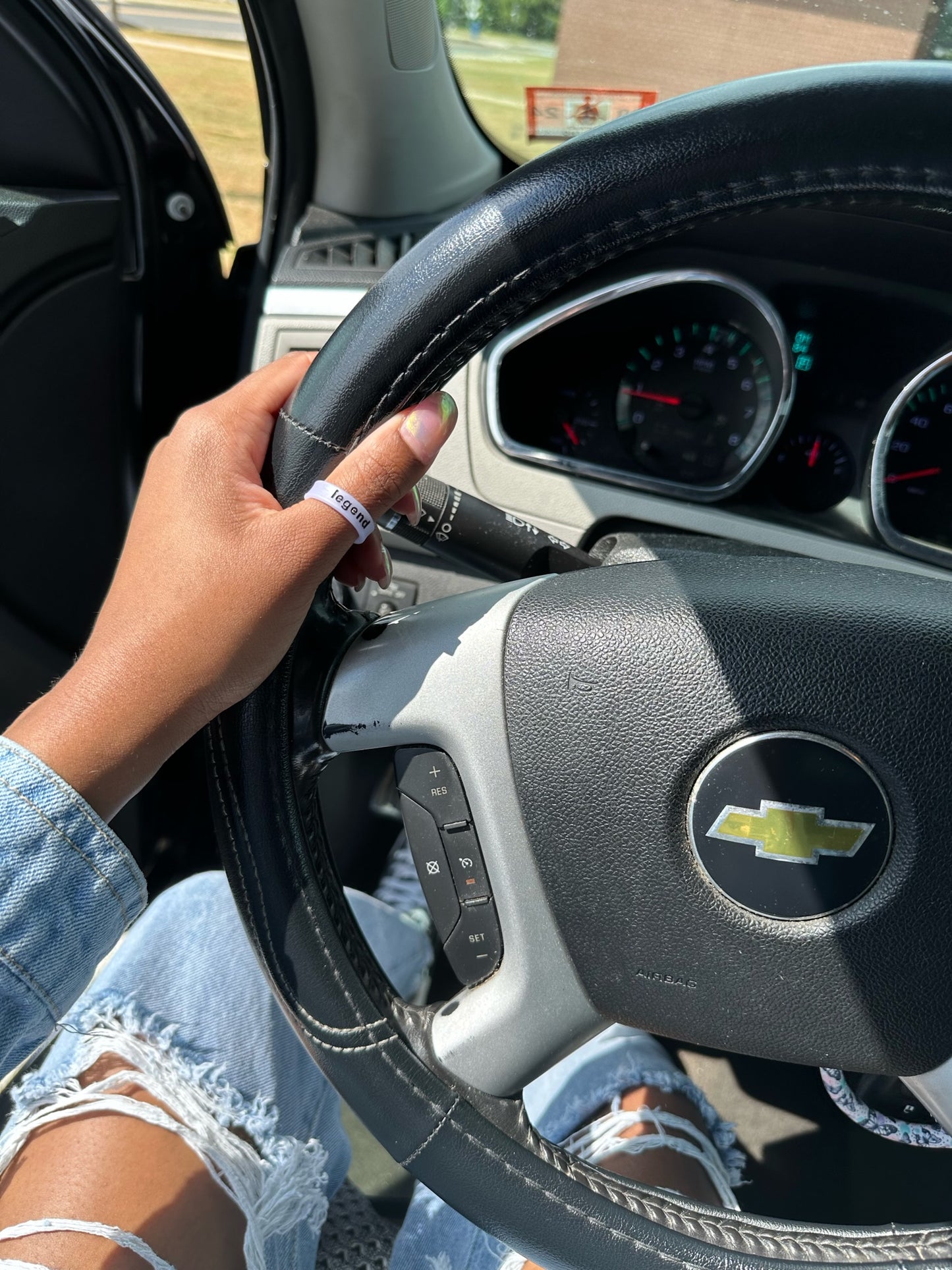Flip Reversible b!tch / legend ring