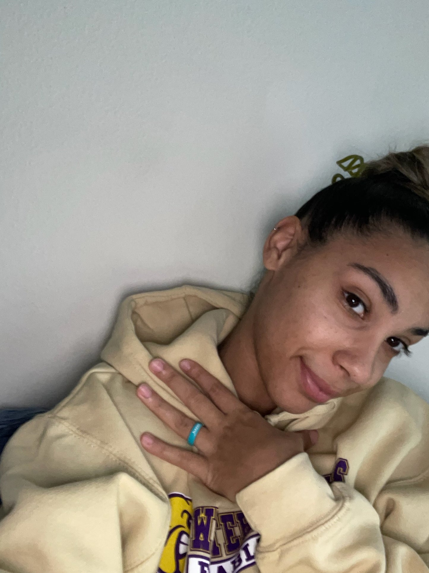 Flip Reversible happy / not happy Ring
