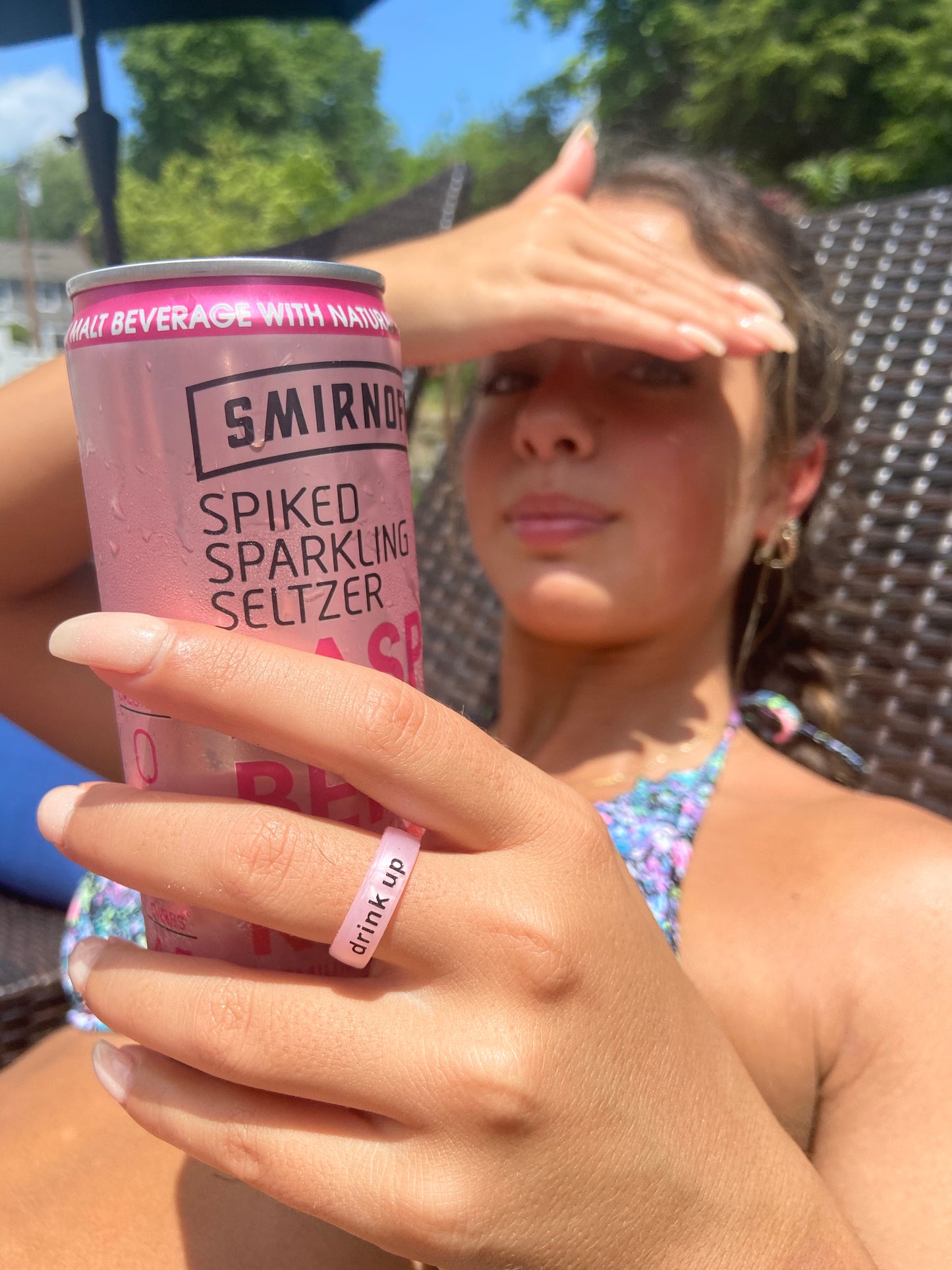Flip Reversible drink up / hungover Ring