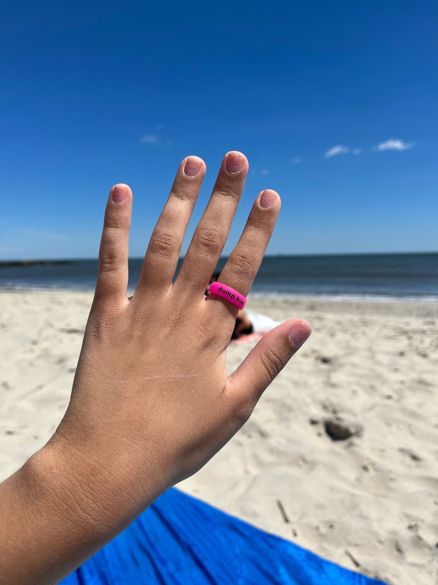 Flip Reversible dump him / f*ck him ring Ring