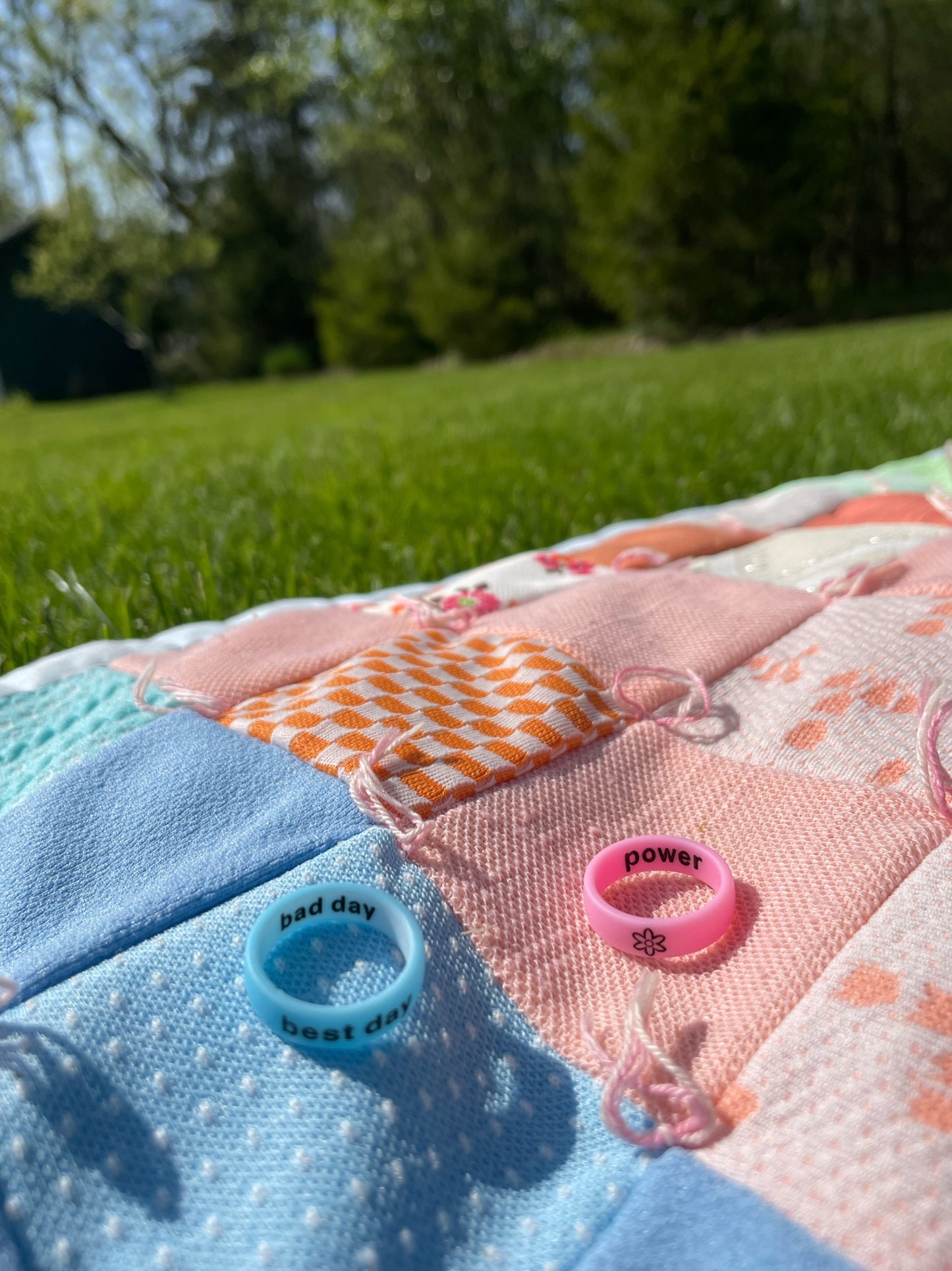 Flip Reversible best day / bad day ring