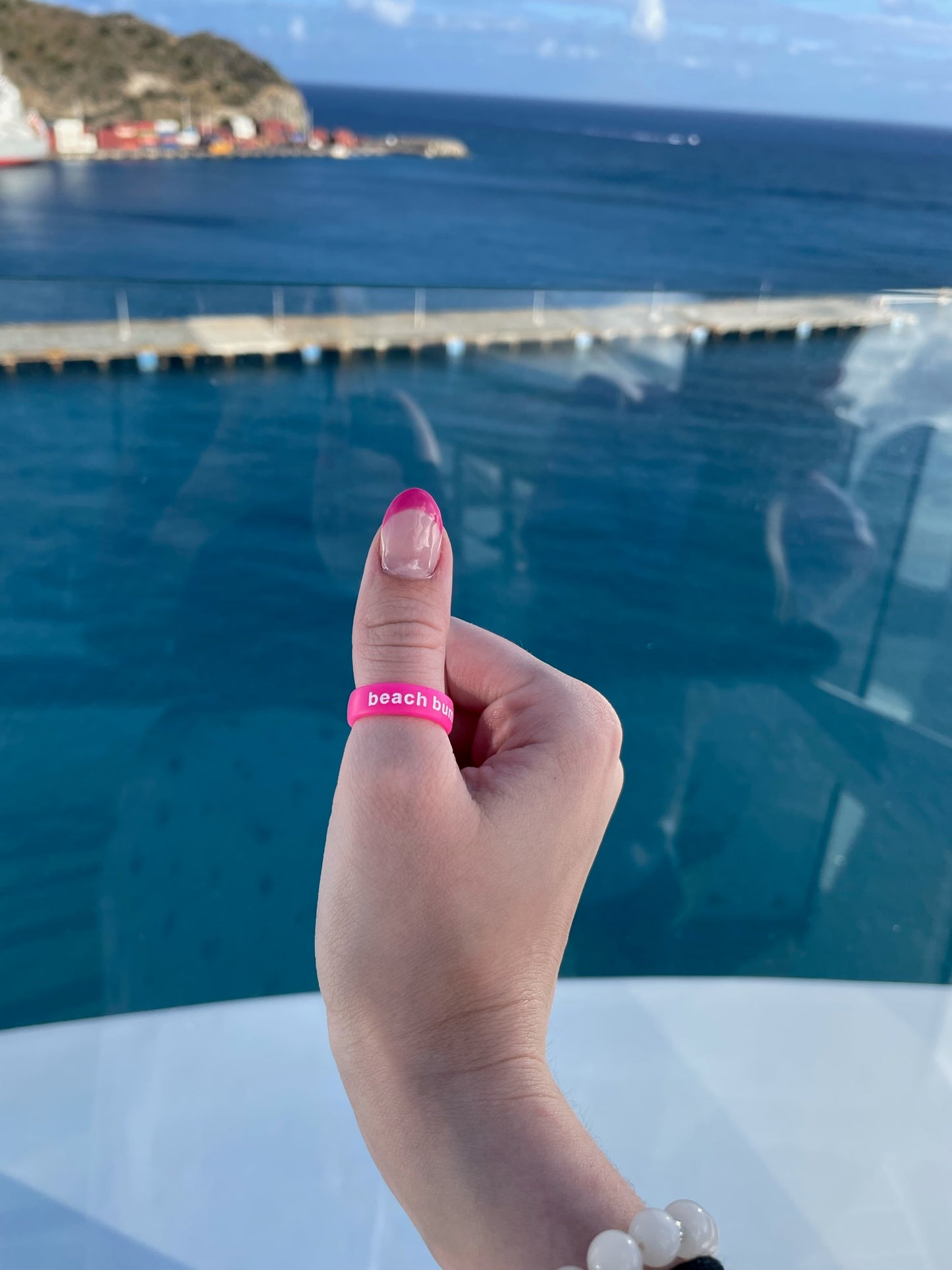 Flip Reversible Beach Bum / City Girl Ring