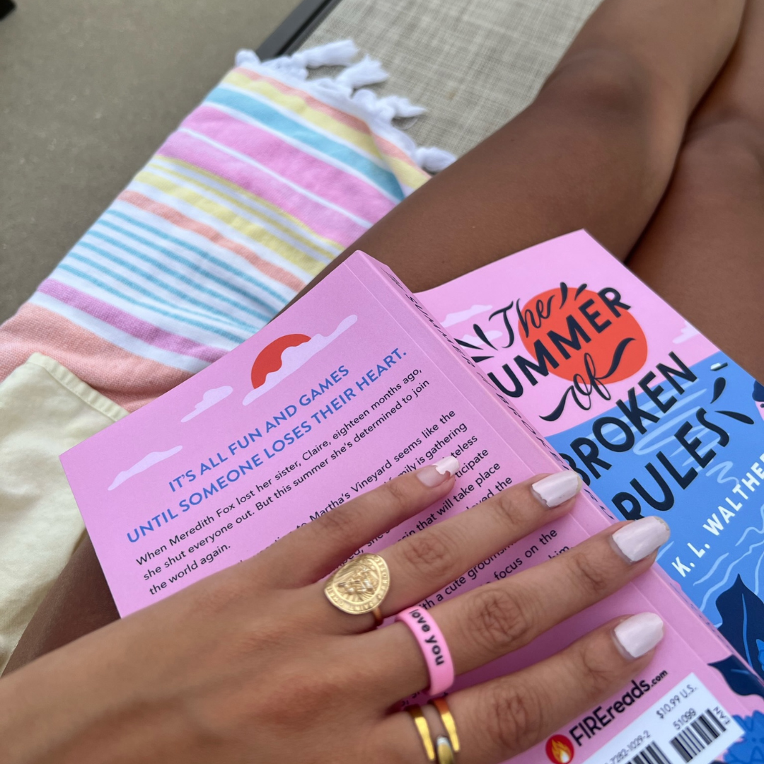 Flip Reversible love you / say it back ring