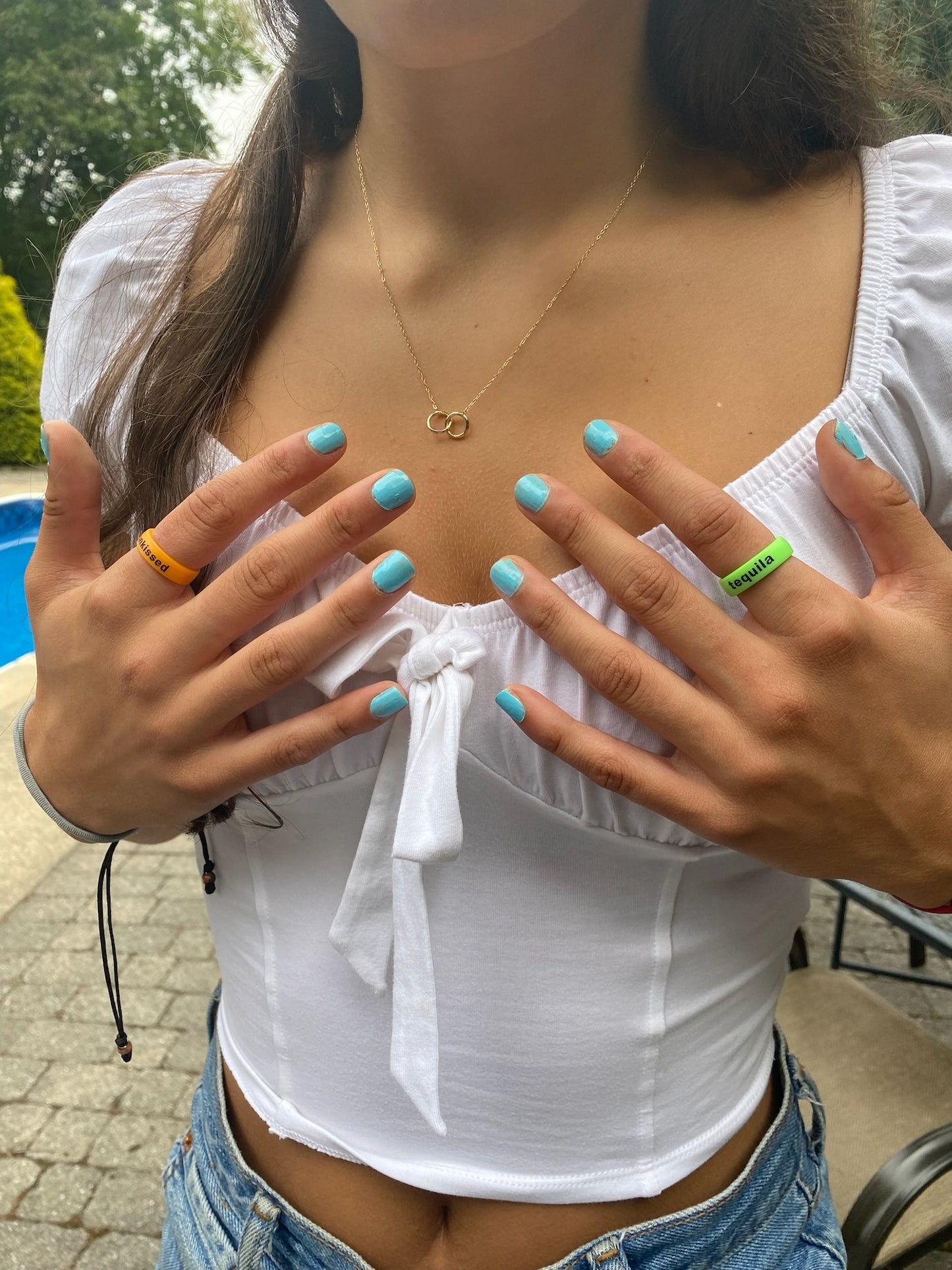 Flip Reversible tequila / tacos ring