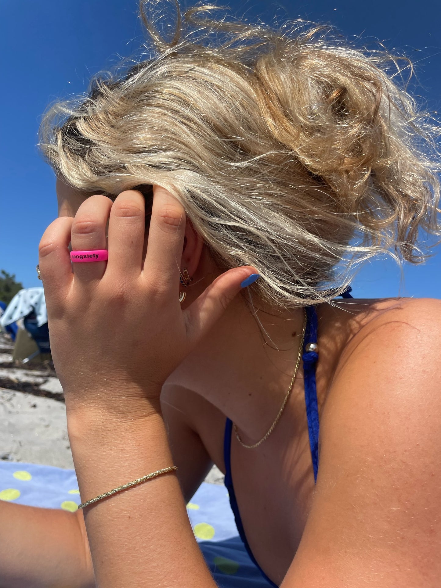 Flip Reversible hangxiety / hangry ring