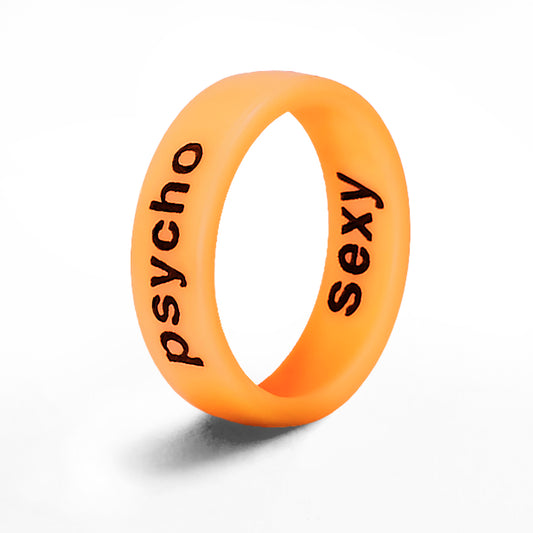 Flip Reversible psycho / sexy Ring
