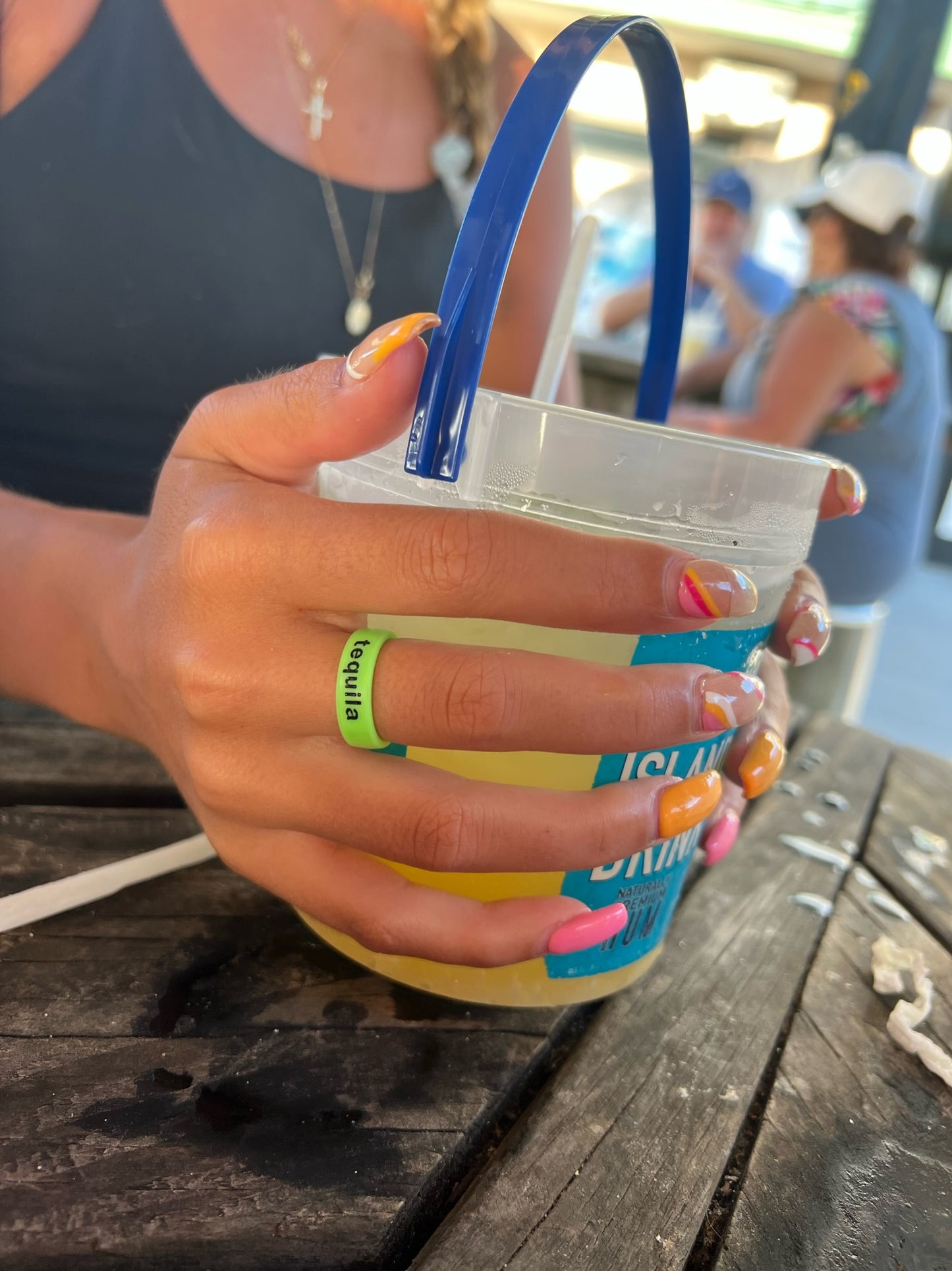 Flip Reversible tequila / tacos ring
