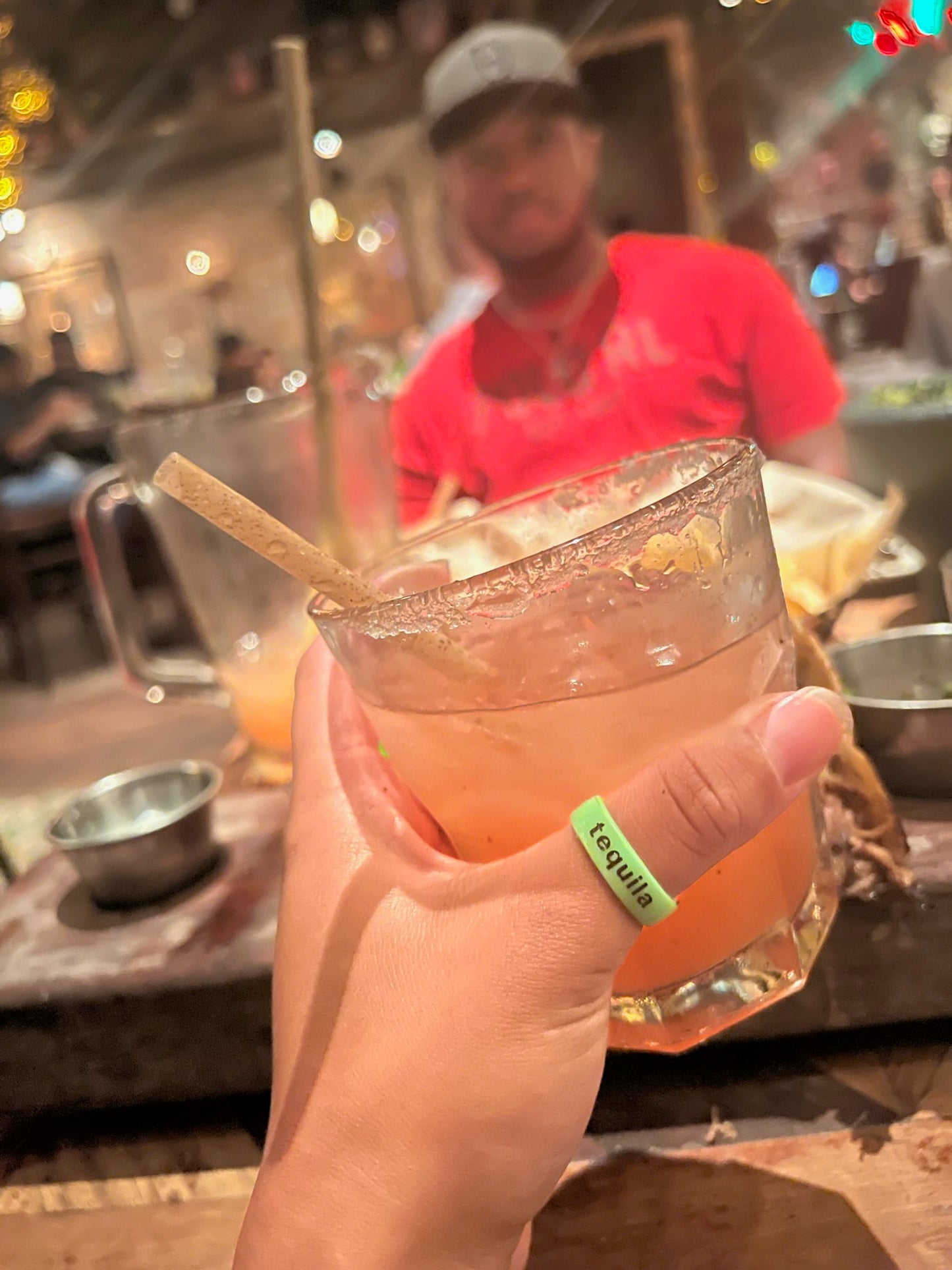 Flip Reversible tequila / tacos ring