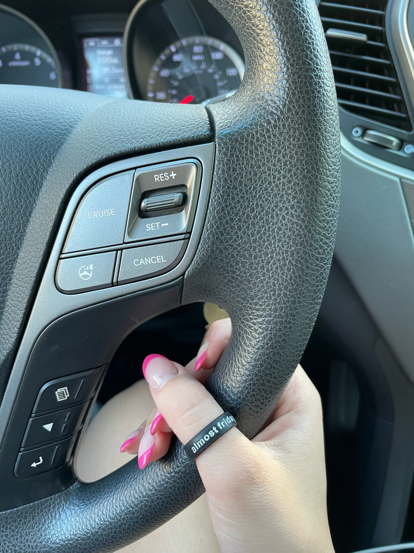 Flip Reversible almost friday / sunday scaries ring
