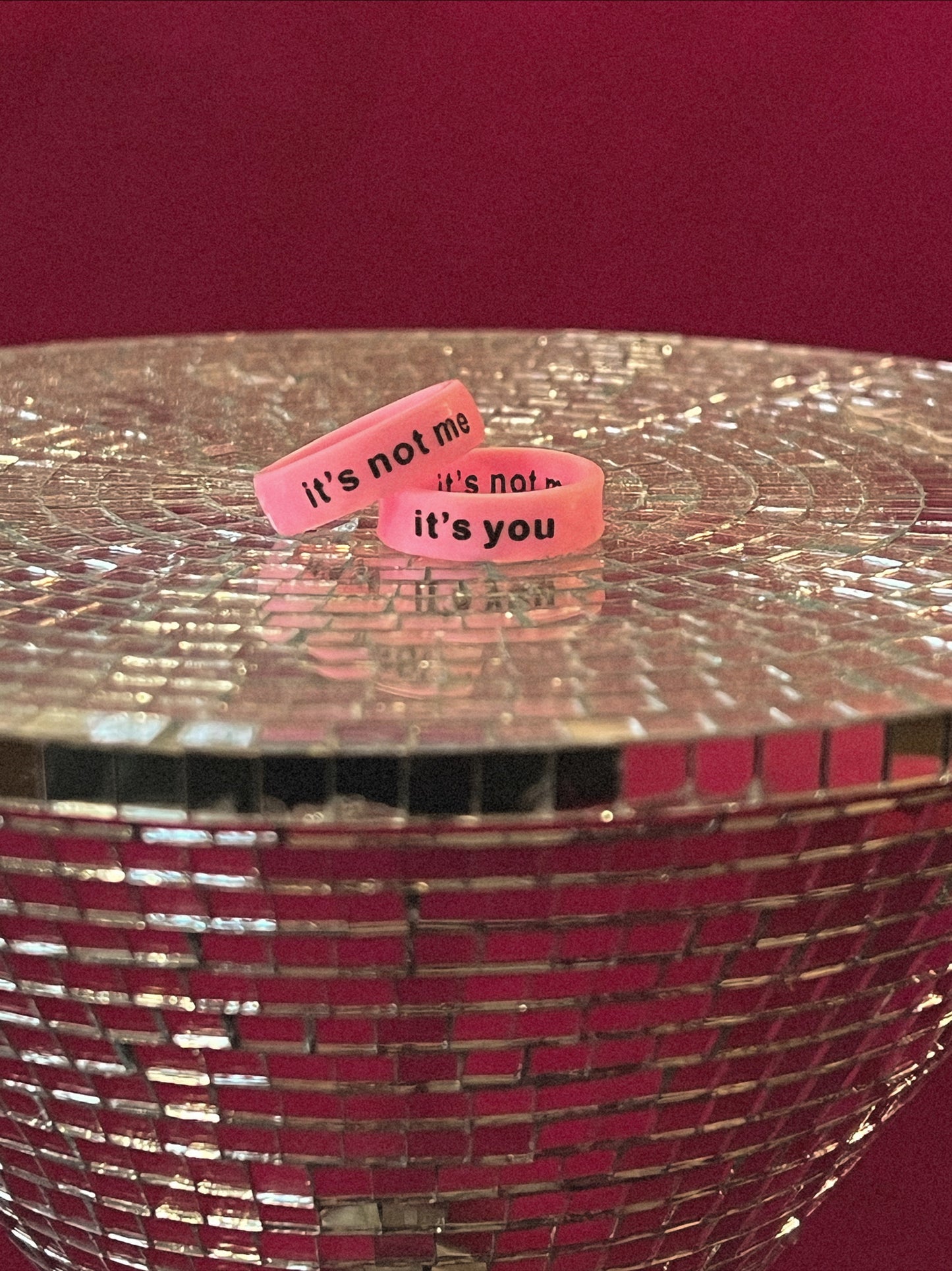 Flip Reversible it's not me / it's you Ring