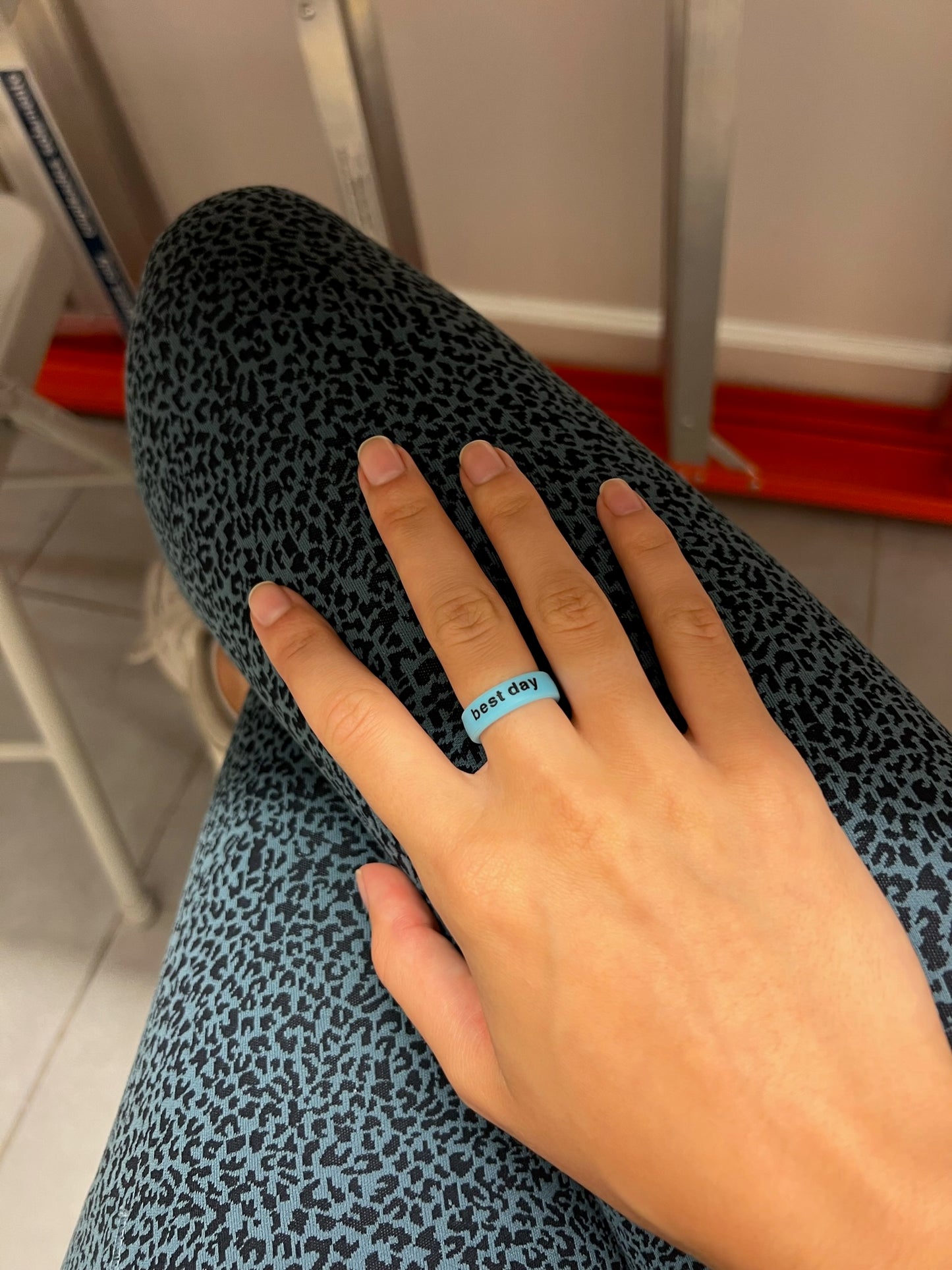 Flip Reversible best day / bad day ring