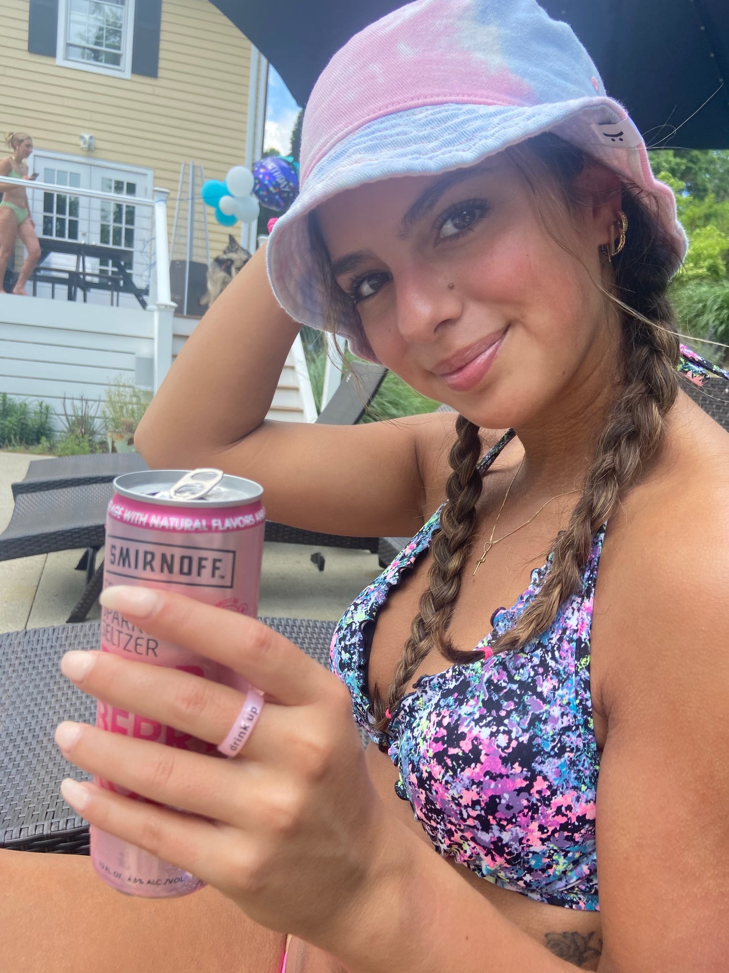 Flip Reversible drink up / hungover Ring