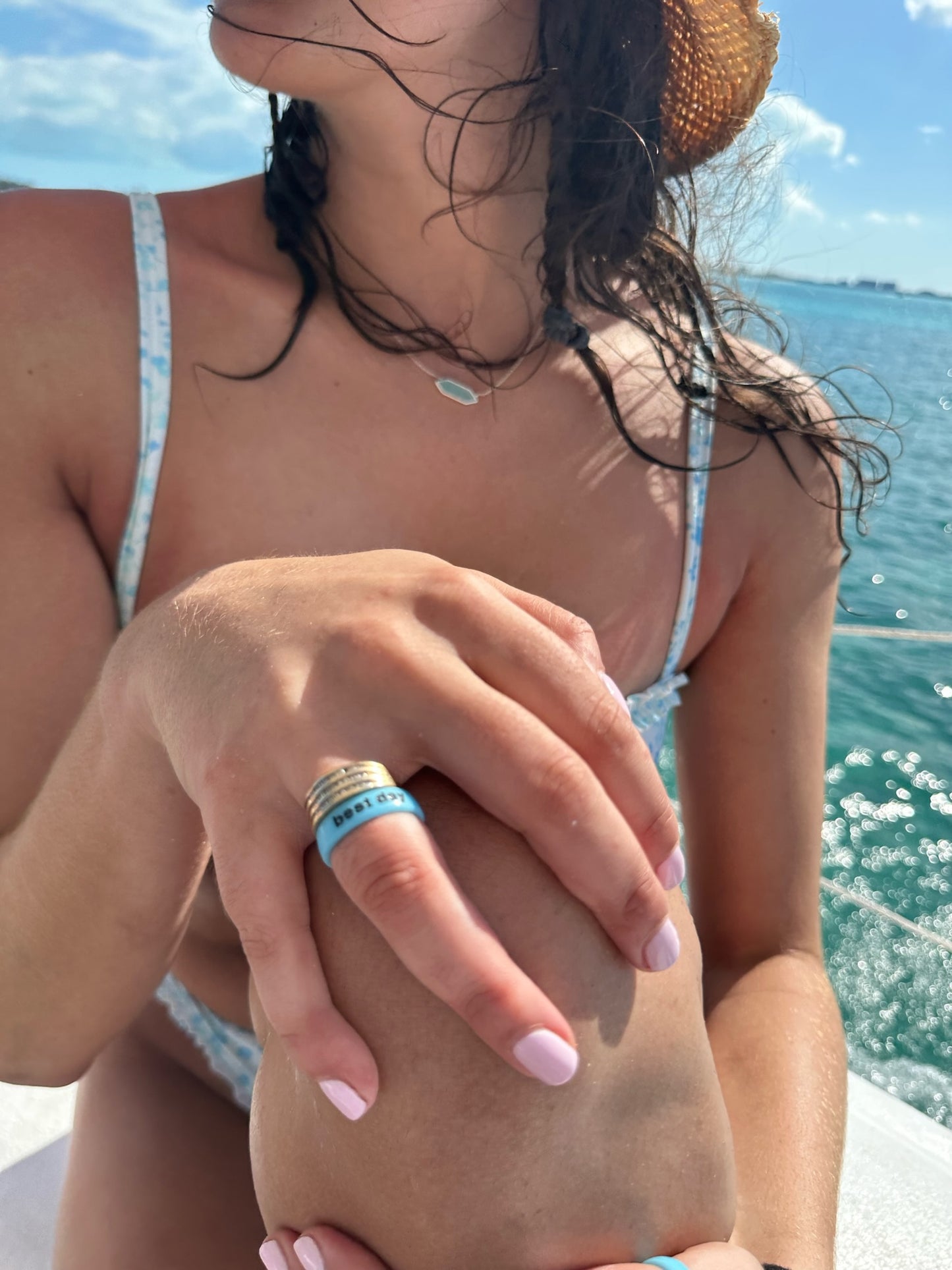 Flip Reversible best day / bad day ring